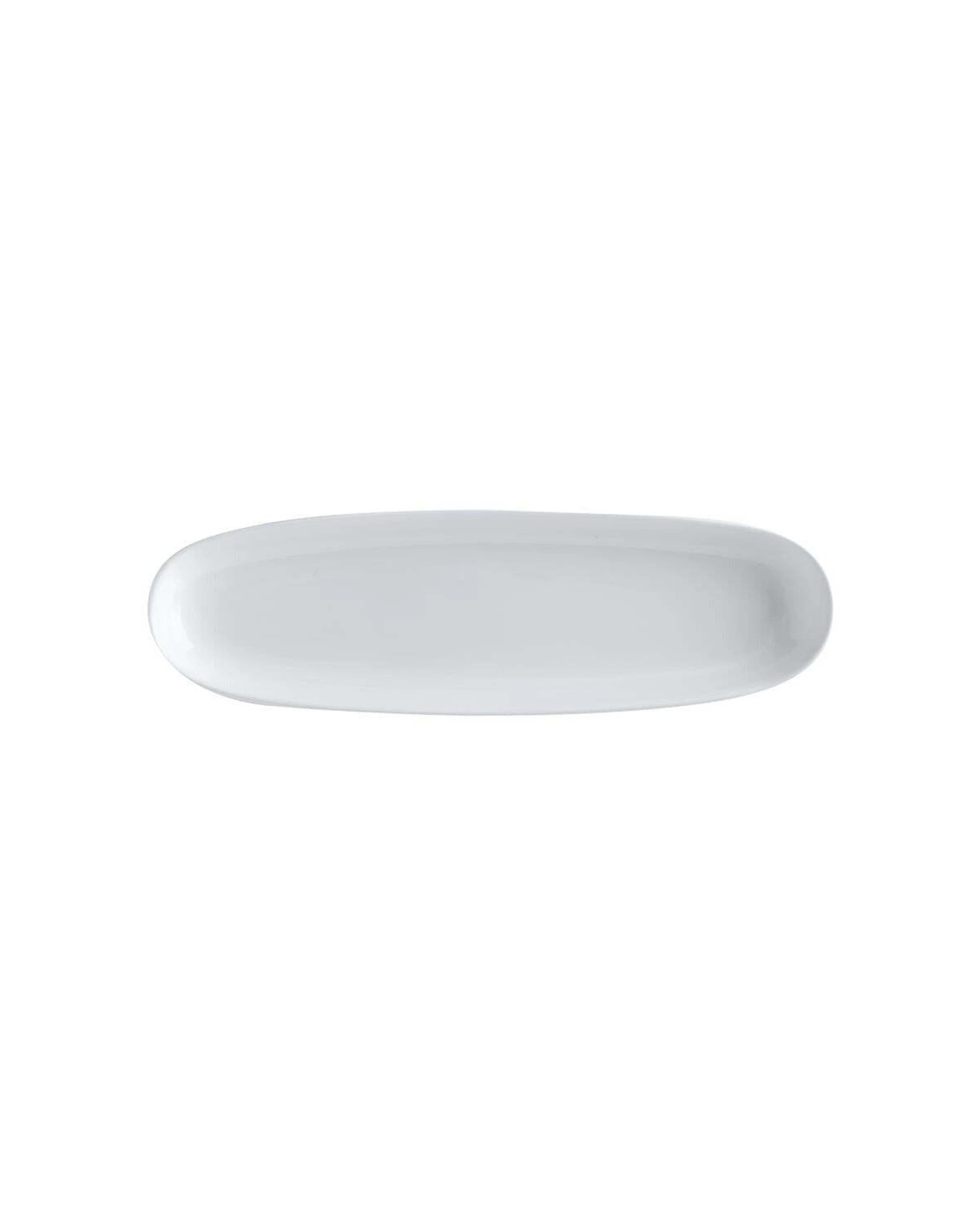 1 Maxwell & Williams White Basics Oblong Platter 30x9cm Porcelain Microwave - White, 1 of 1
