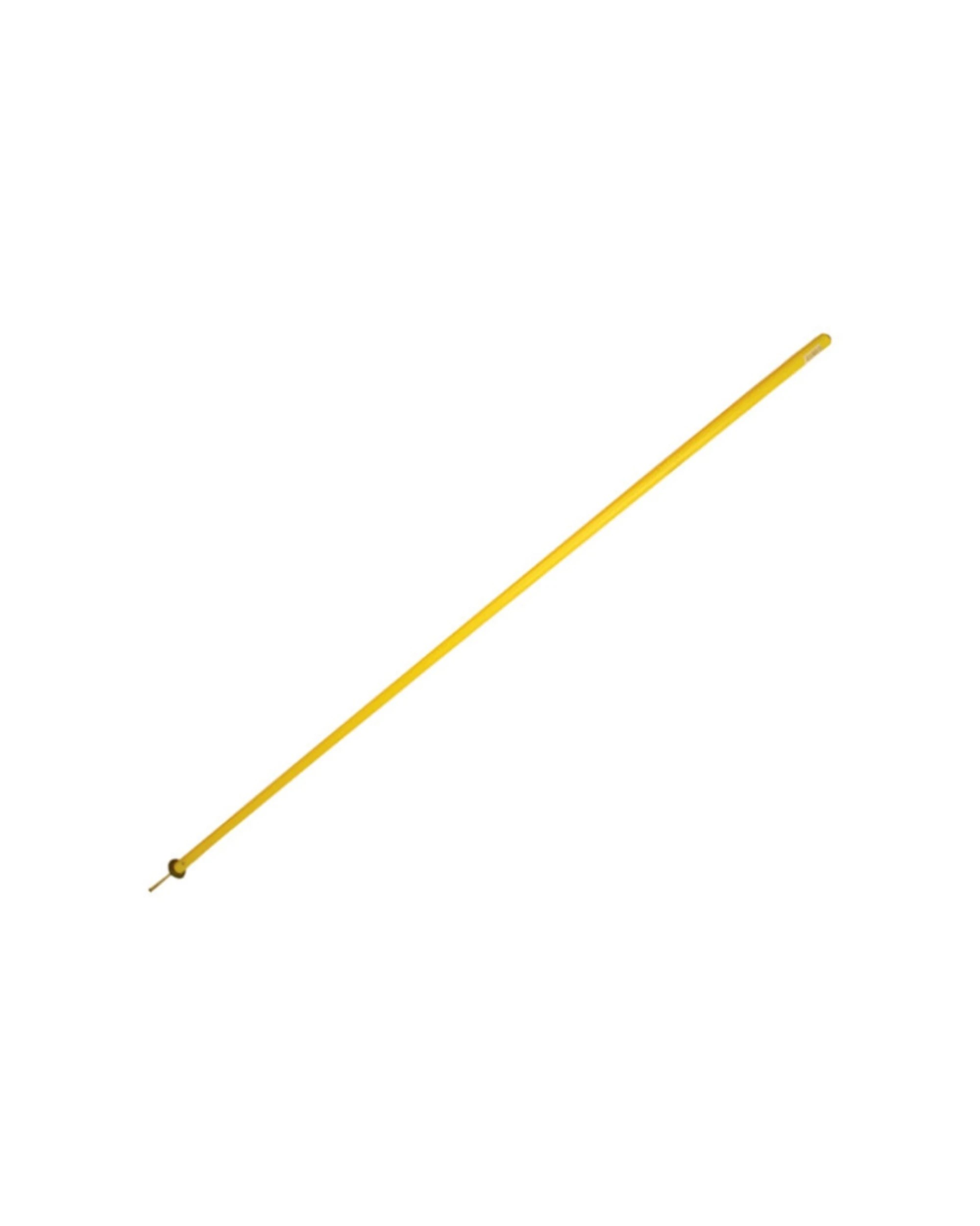 1 Victor Sports Agility Pole Training Aid With Removable Spike 1.8m - Yellow, 1 of 2