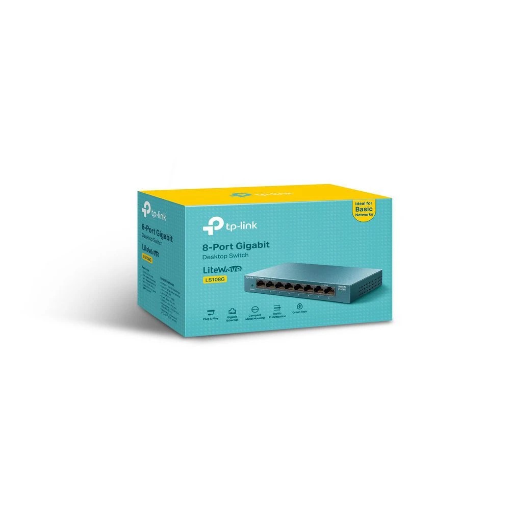 4 TP-Link 8 Port Switch LS108G, 4 of 4
