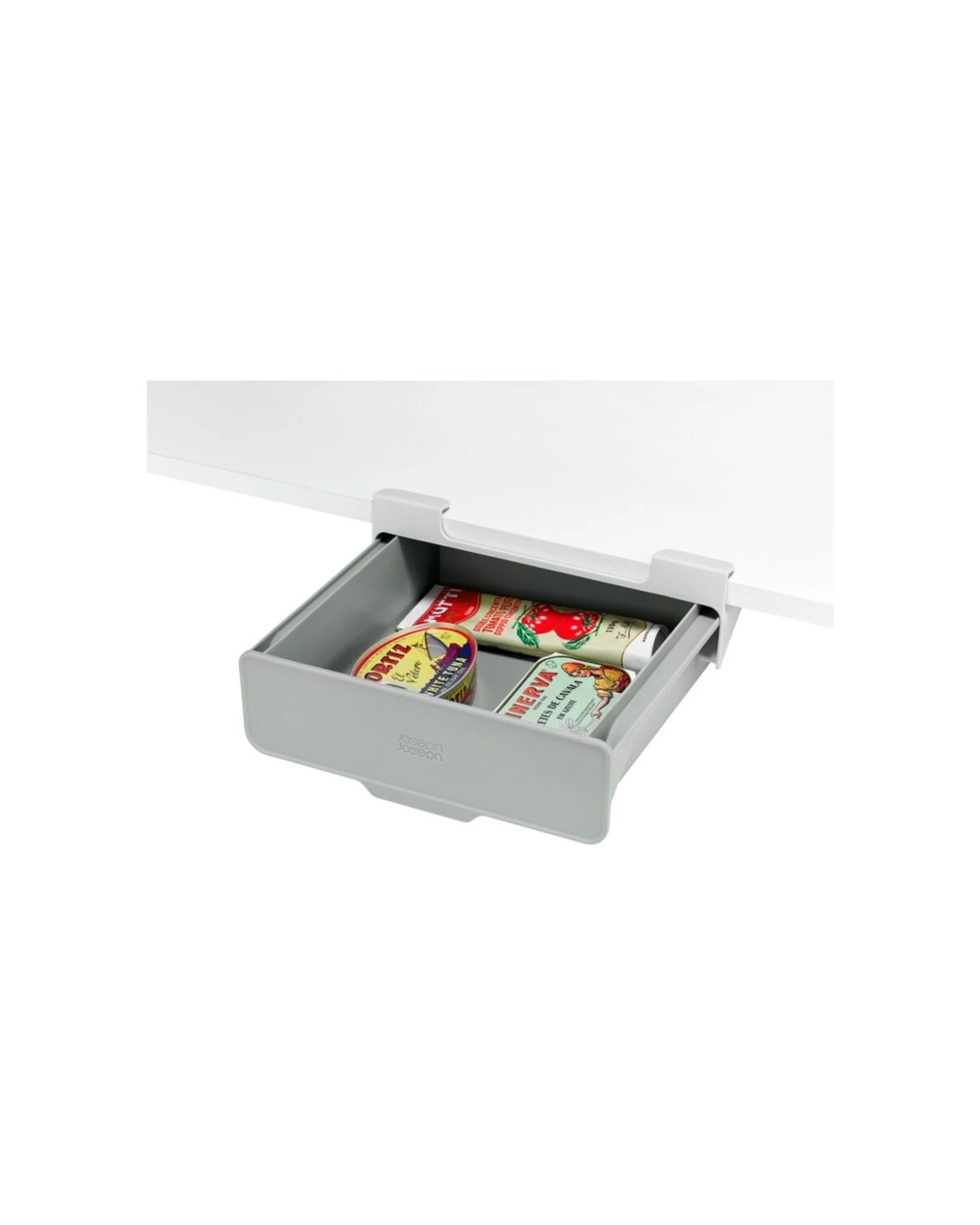 3 Joseph Joseph CupboardStore Under Shelf Drawer Kitchen Storage Organiser - Beige, 3 of 7