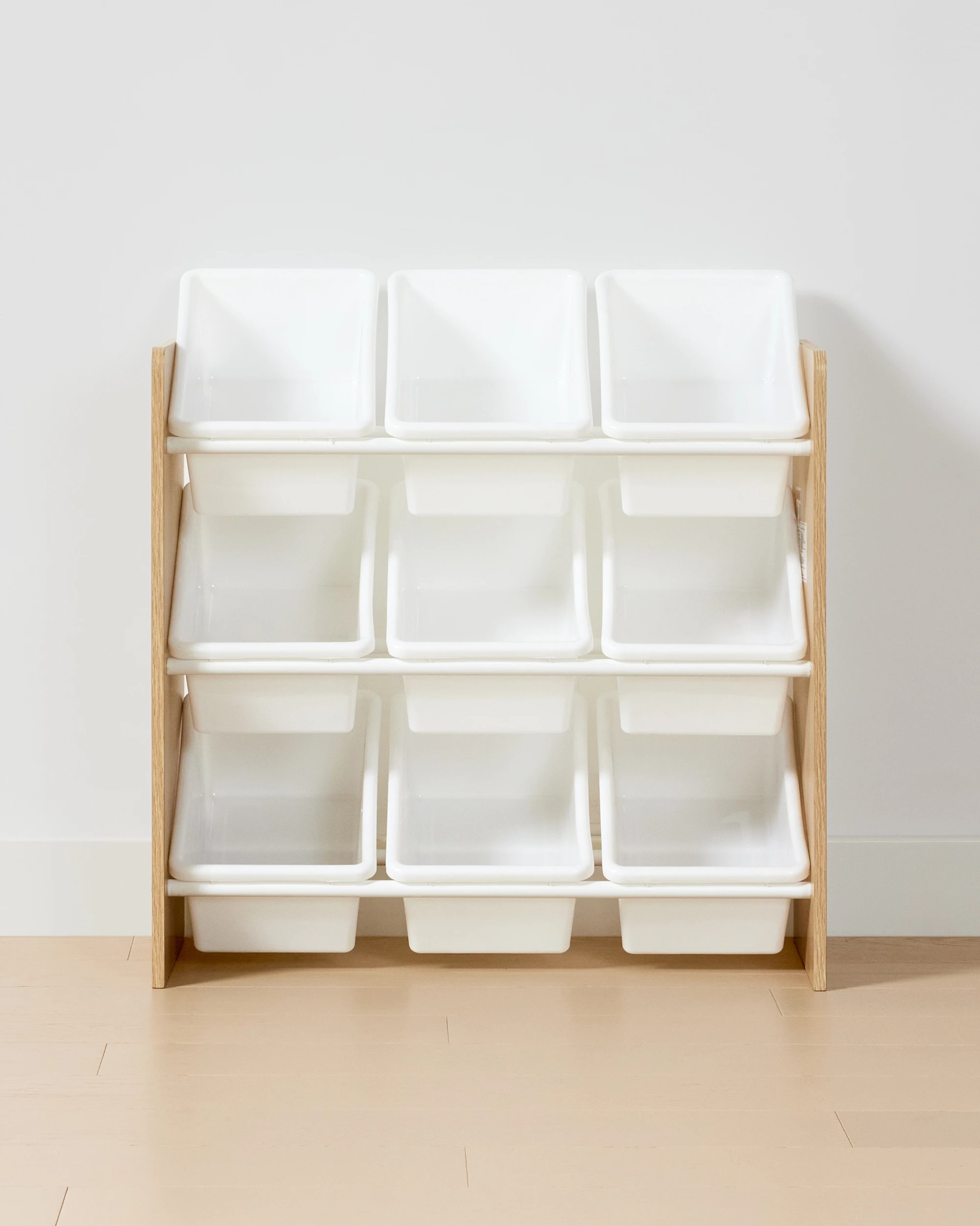 1 9 Tub Storage Unit - Oak, 1 of 7