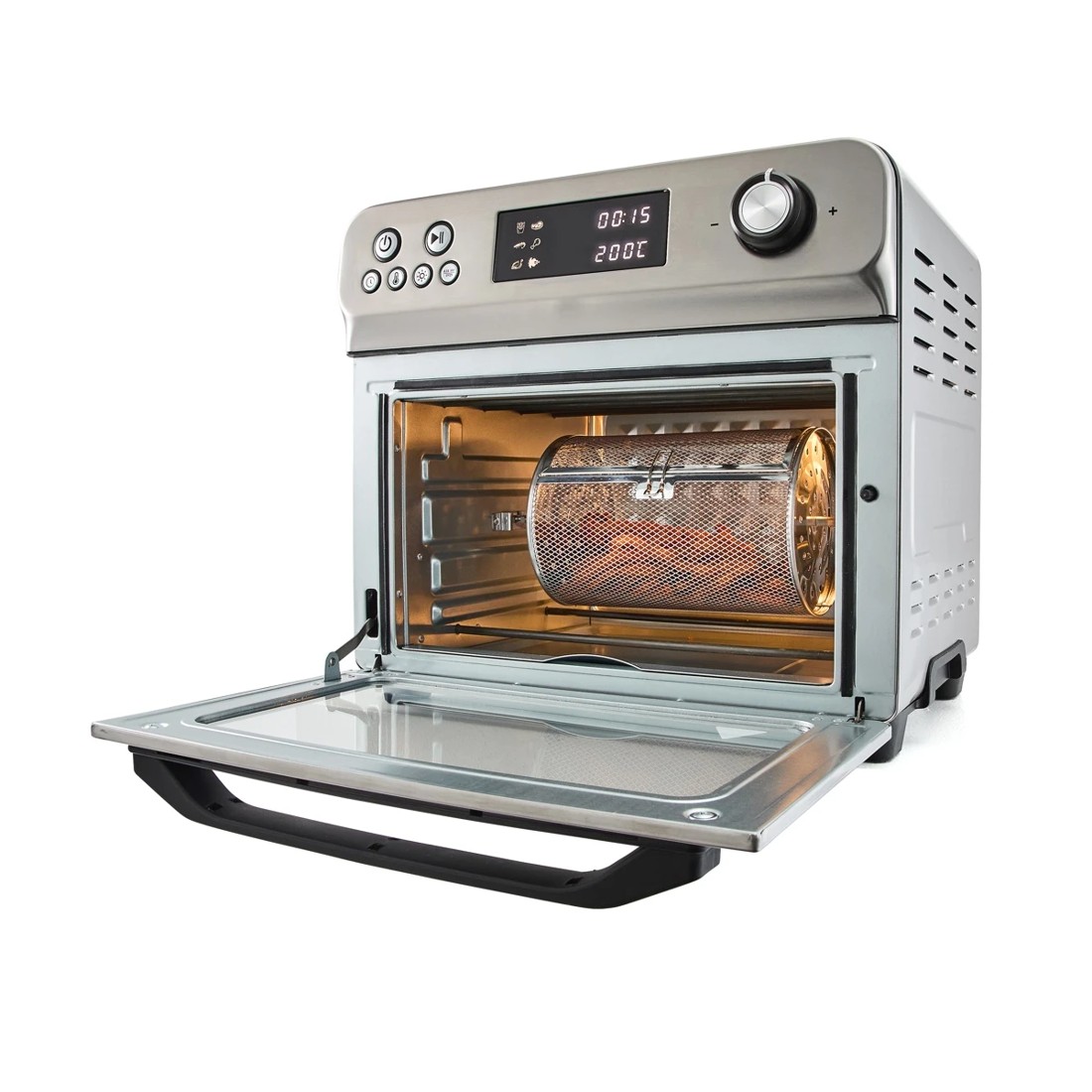 2 24L Air Fryer and Oven - Silver and Black, 2 of 8