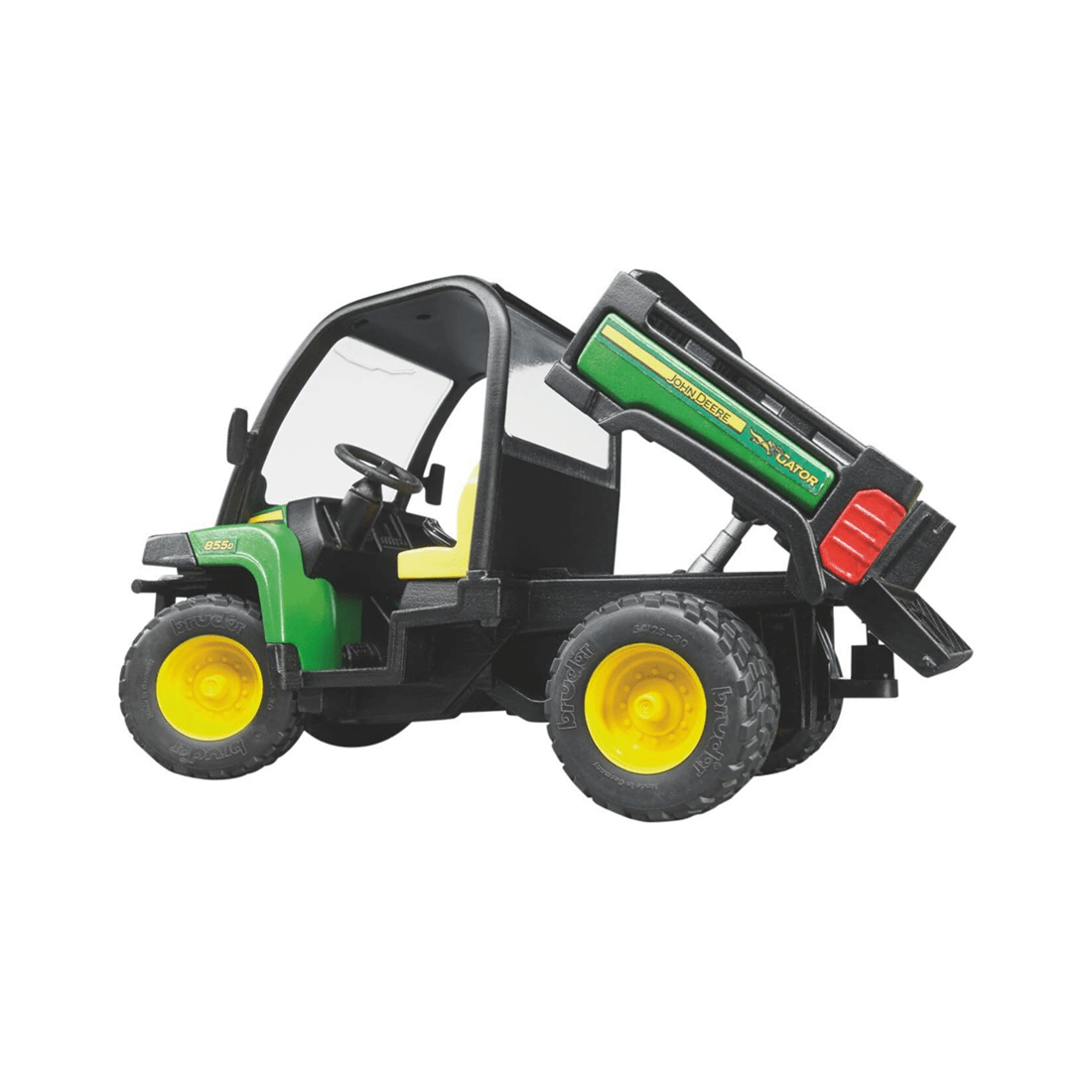 3 Bruder John Deere Gator Xuv 855d 1 16 Scale Kids Toy 4 Plus Outdoor Play Model Vehicle - Green, 3 of 3