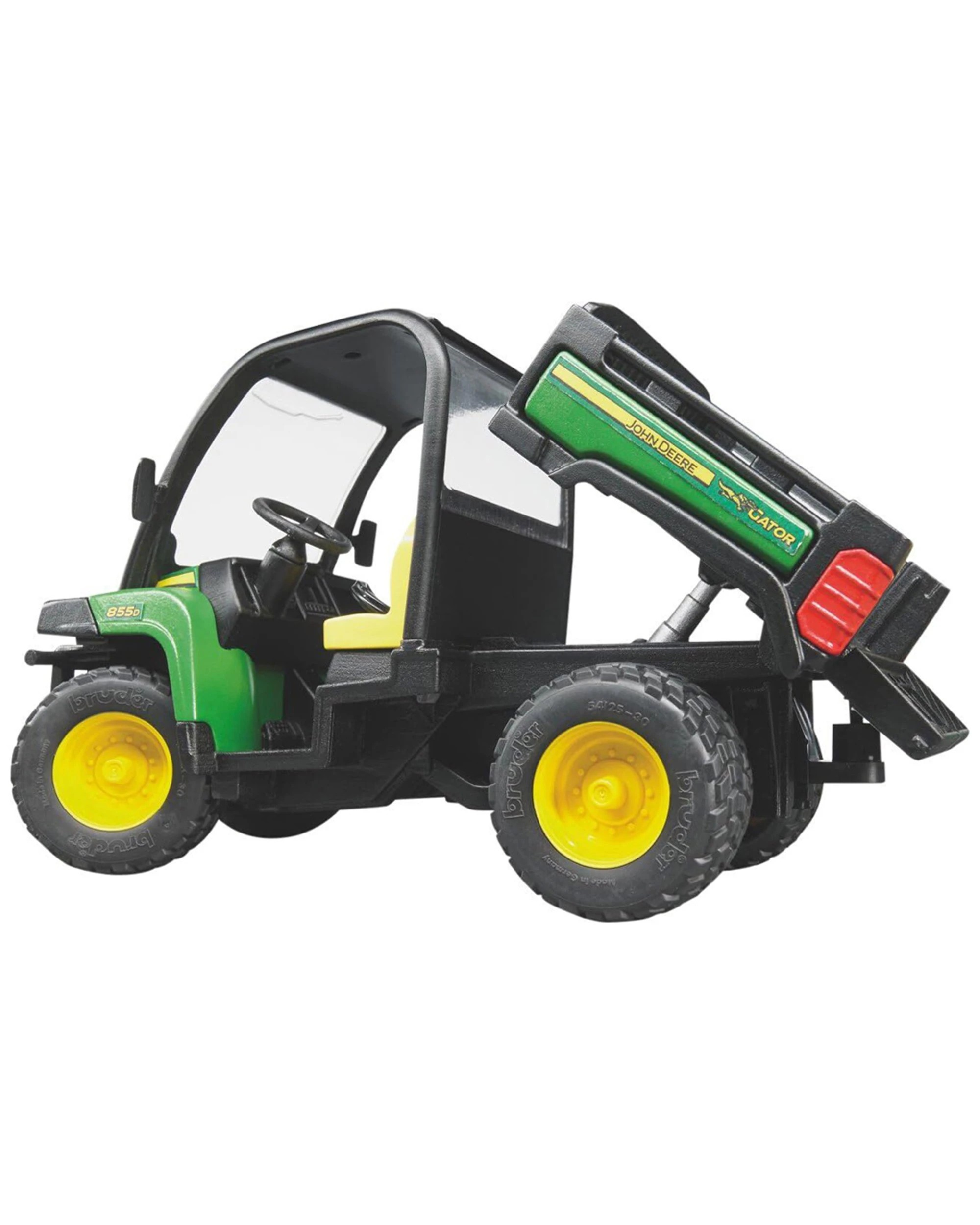 3 Bruder John Deere Gator Xuv 855d 1 16 Scale Kids Toy 4 Plus Outdoor Play Model Vehicle - Green, 3 of 3