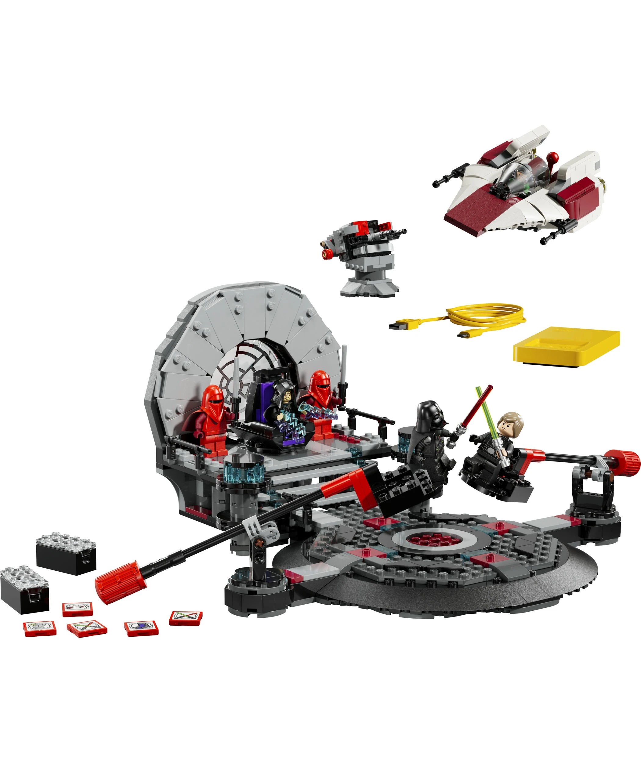 2 LEGO Star Wars SMART Play: Throne Room Duel & A-Wing 75427, 2 of 10