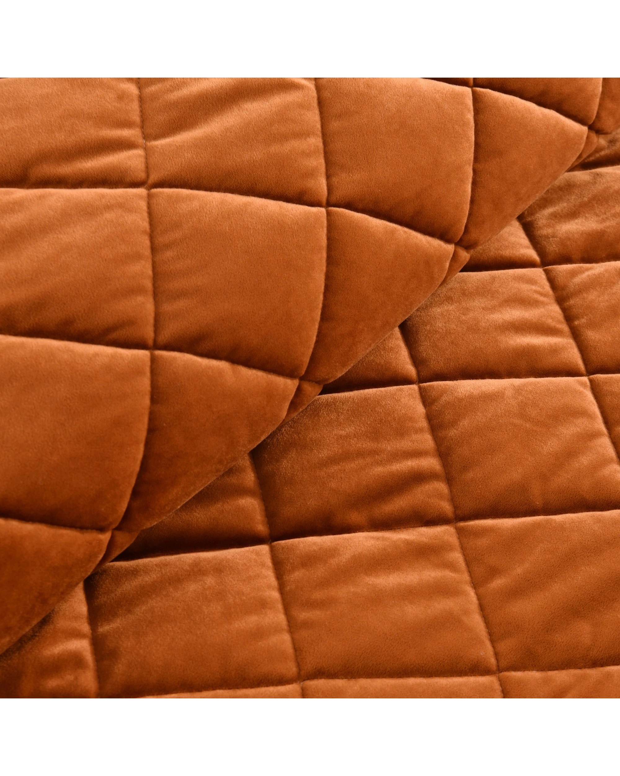 5 Dreamaker Haven Quilted Quilt Cover Set - Queen Bed - Rust, 5 of 9