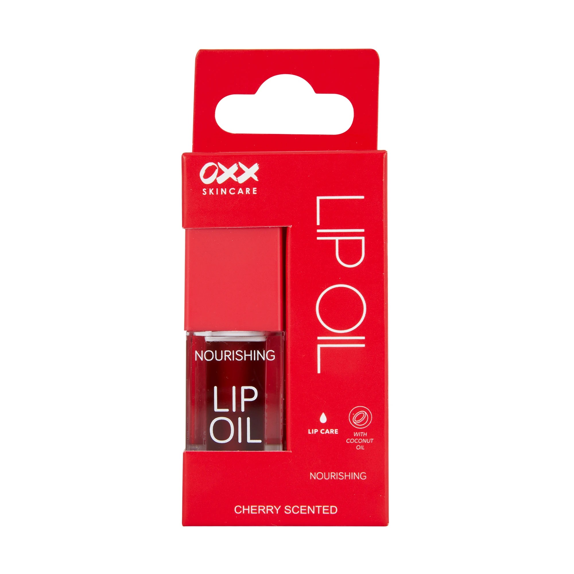 1 OXX Skincare Nourishing Lip Oil - Coconut Oil and Cherry Scented, 1 of 5