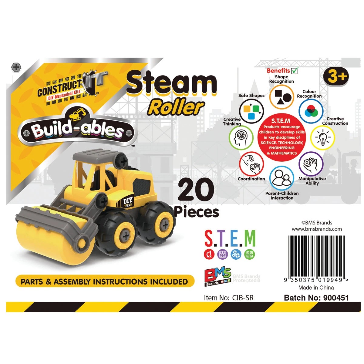 5 Construct-It Build-ables - Steam Roller, 5 of 6