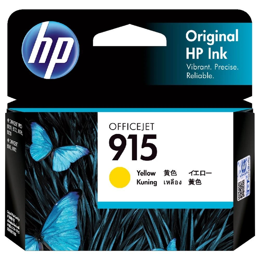1 HP 915 Ink Cartridge Yellow, 1 of 7