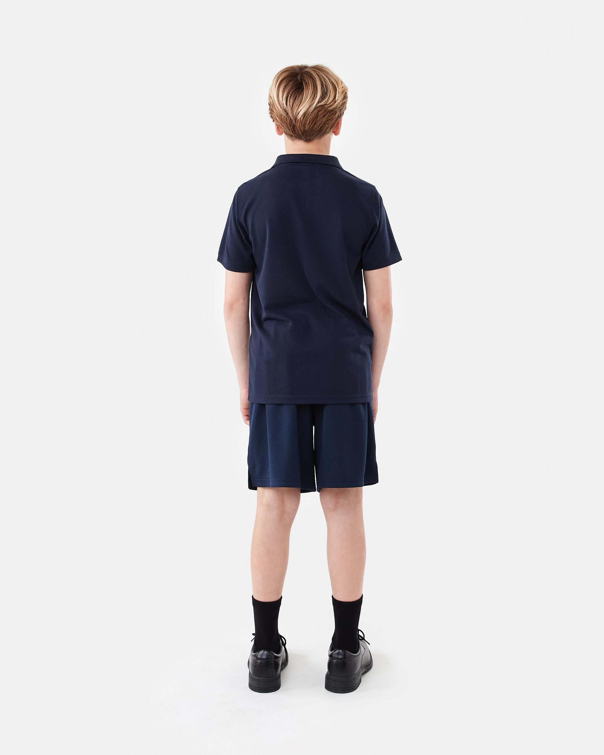6 School Polo T-shirt Nvy Sphire, 6 of 6
