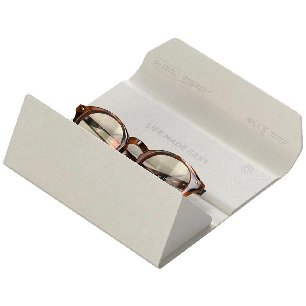 4 Satechi FindAll Vegan Leather Glasses Case Sand, 4 of 9