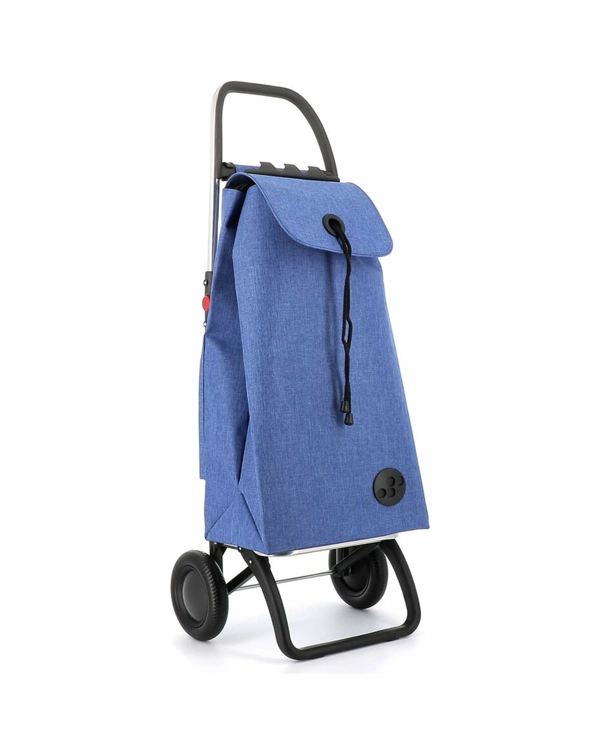 1 Rolser IMax Tweed 2 Wheel Foldable Trolley Blue, 1 of 4