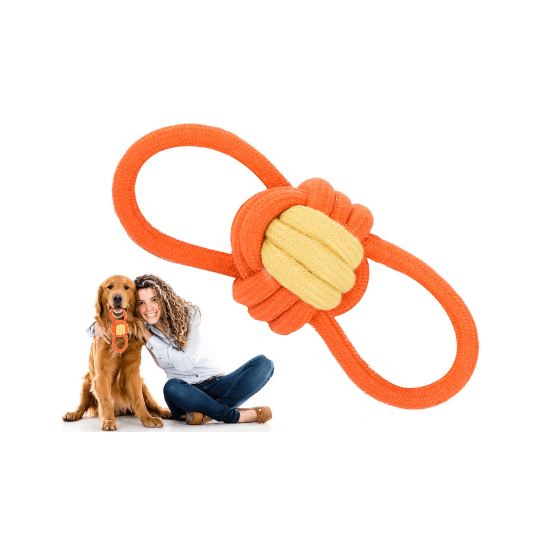 3 BR Pets 6x Heavy Duty Rope Dog Pet Toy Tug of War Durable Tough Chew Small to Large Dogs, 3 of 9