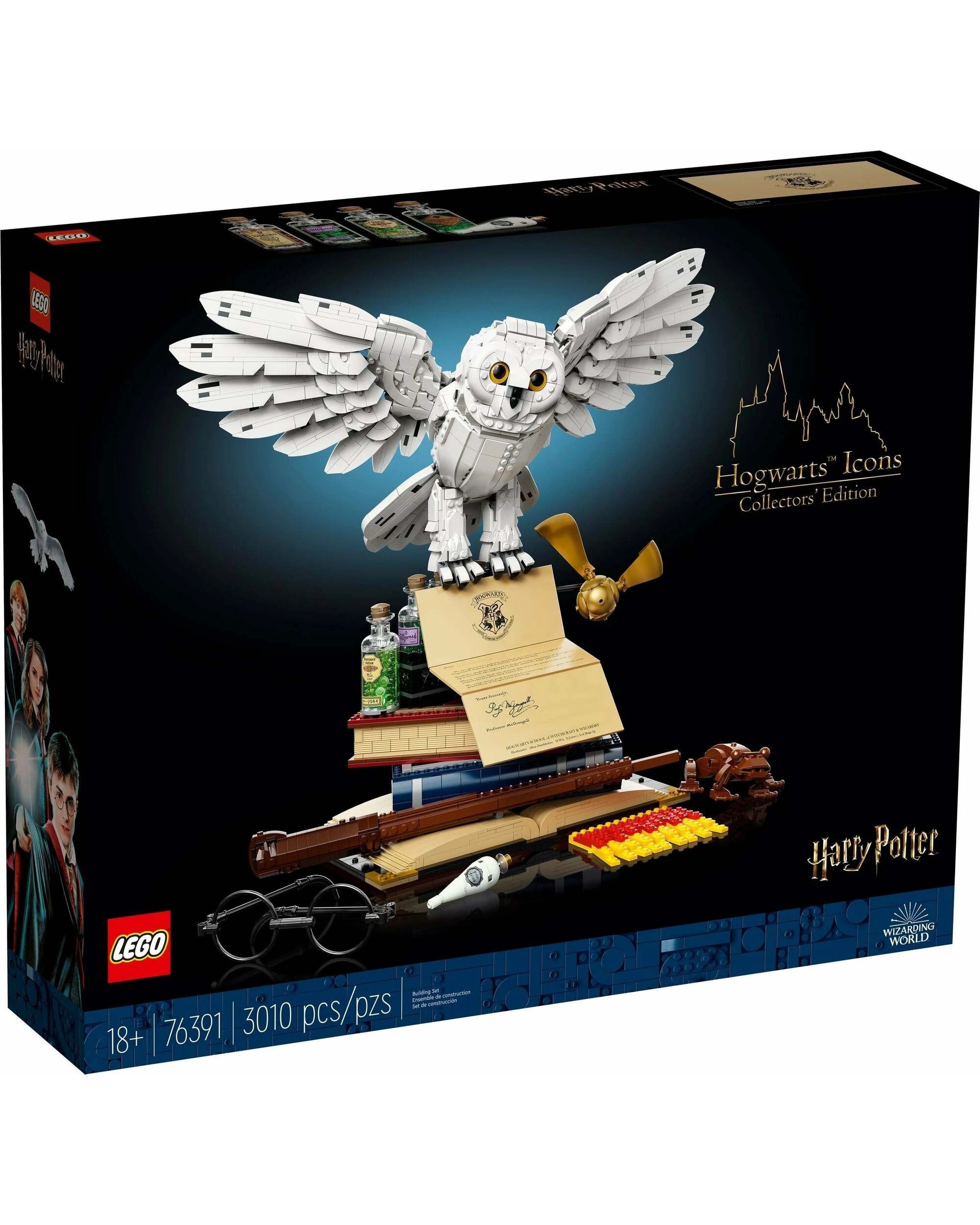 1 LEGO Harry Potter Series 76391 Hogwarts Icons - Collectors' Edition, 1 of 5