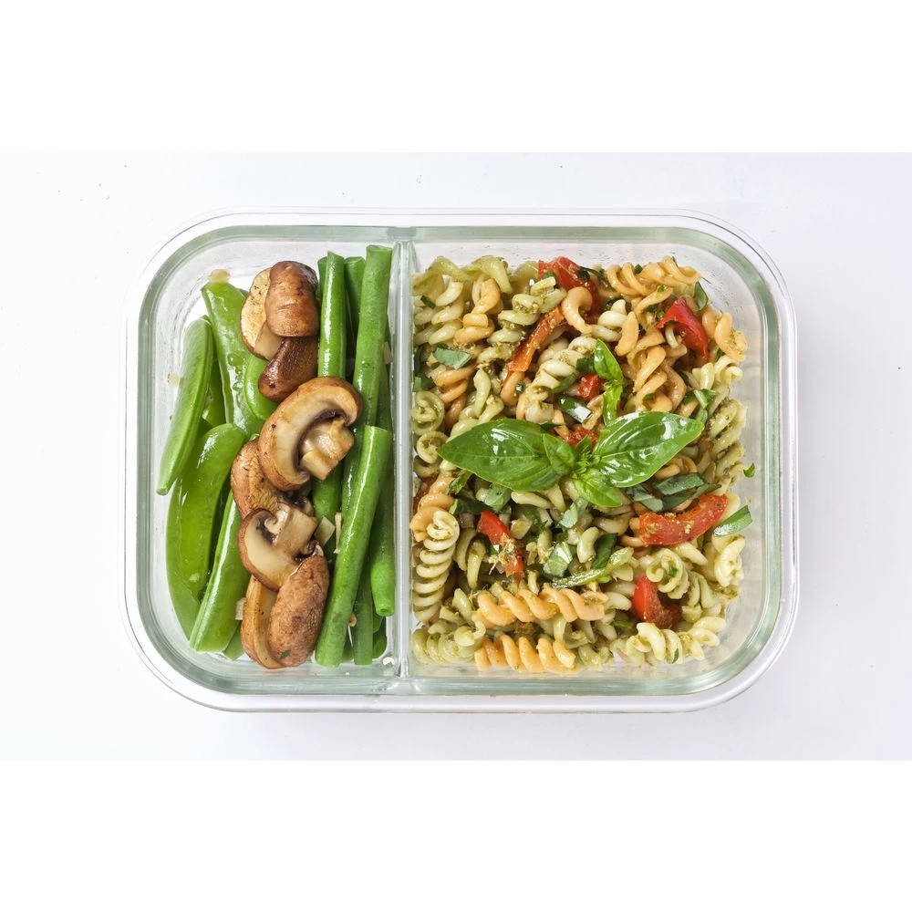 4 Smash Leakproof Glass Lunchbox 1L Blue, 4 of 5