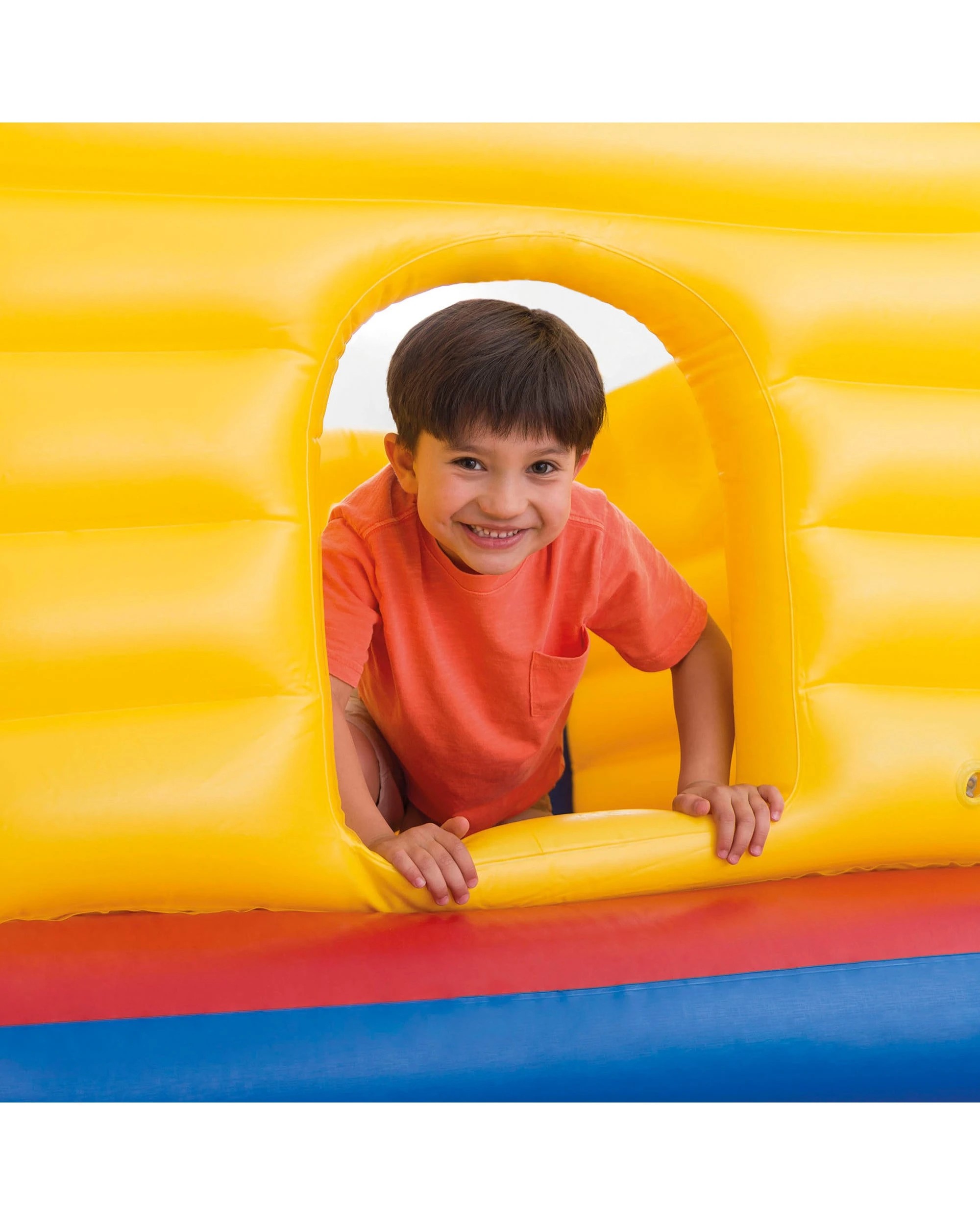 4 Intex JumpOLene Inflatable Bouncer Castle House Kids Play - Yellow, 4 of 5