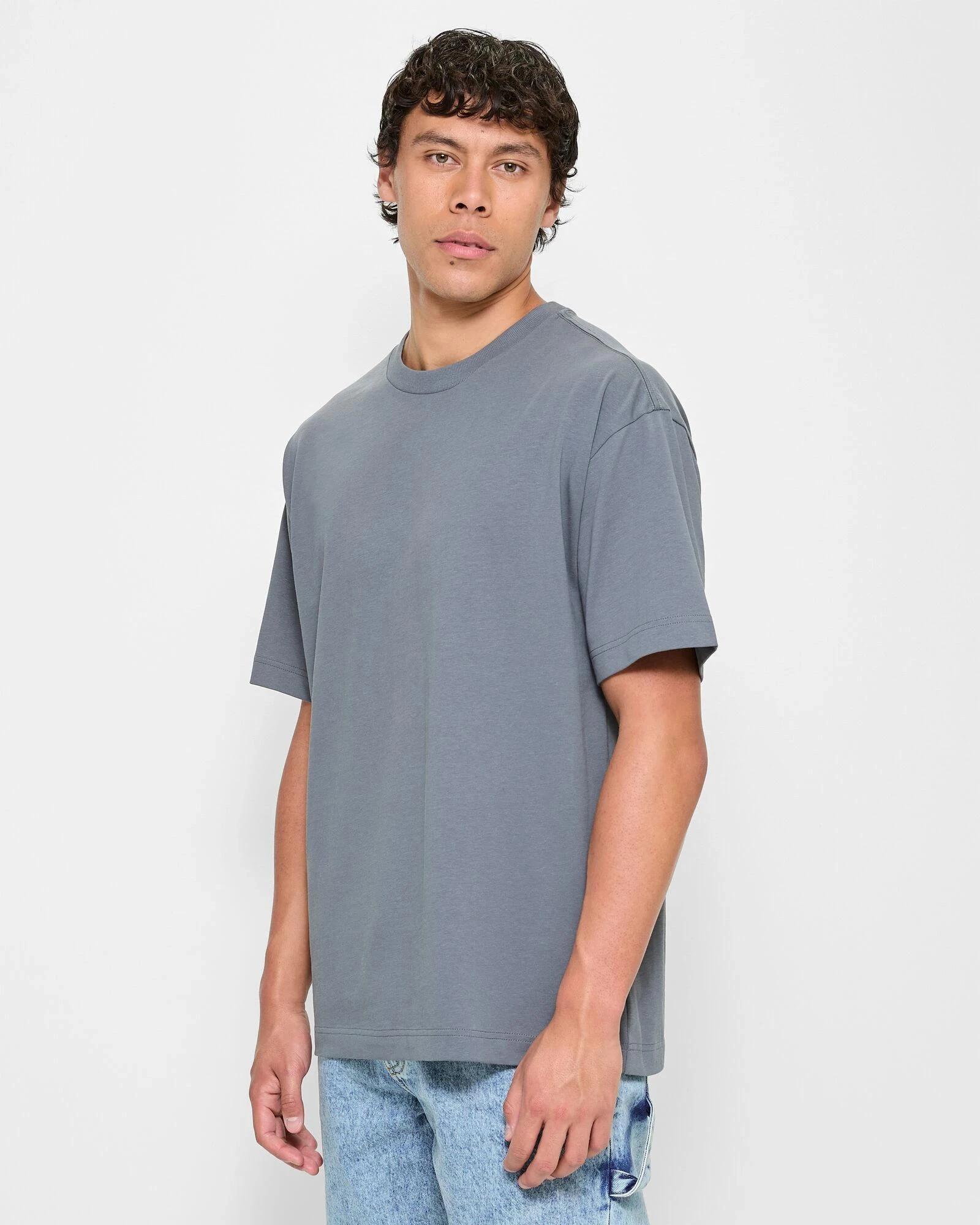 3 Heavy Core Oversized T-Shirt - Commons ASPHALT, 3 of 5