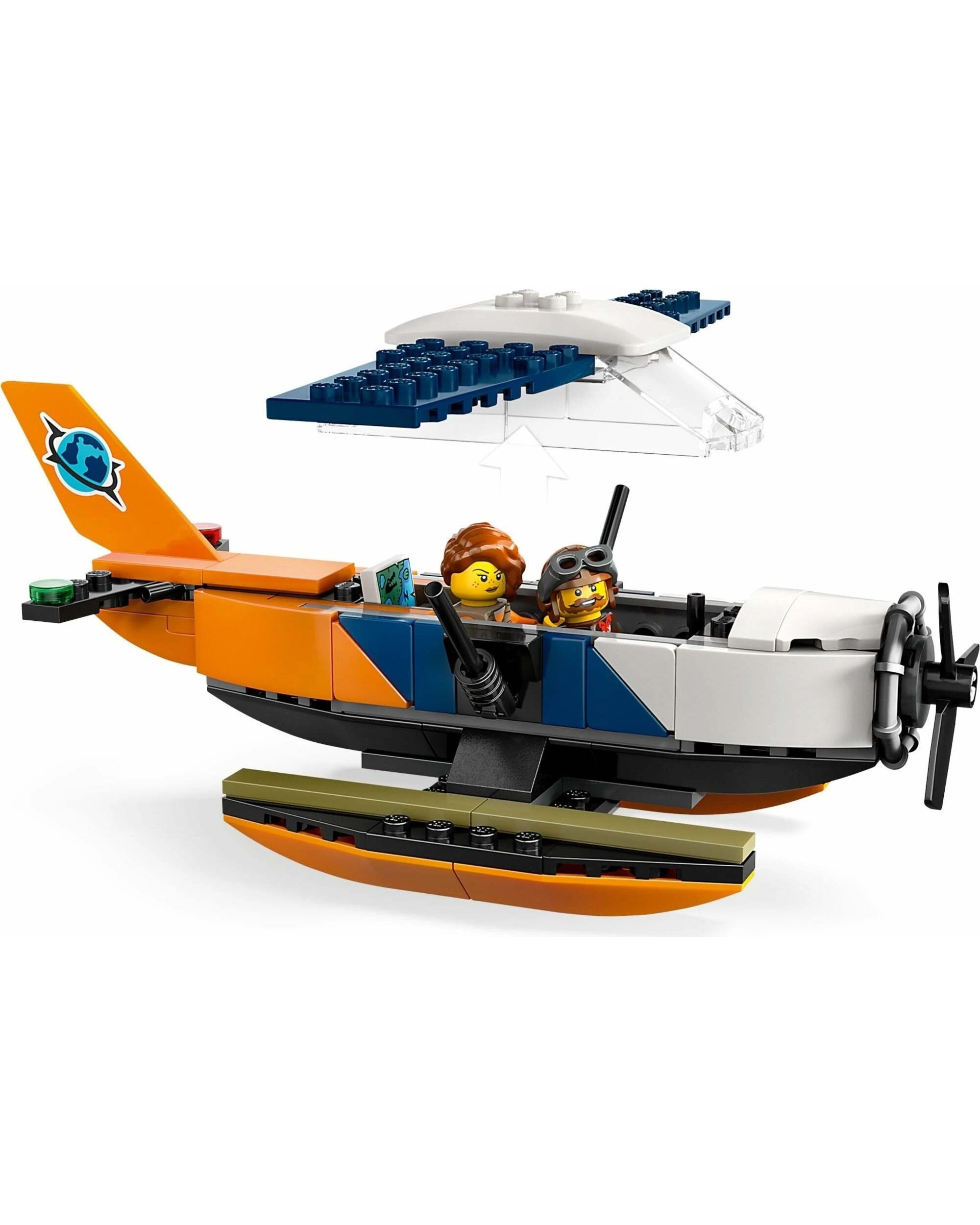 2 LEGO City 60425 Jungle Explorer Water Plane, 2 of 3