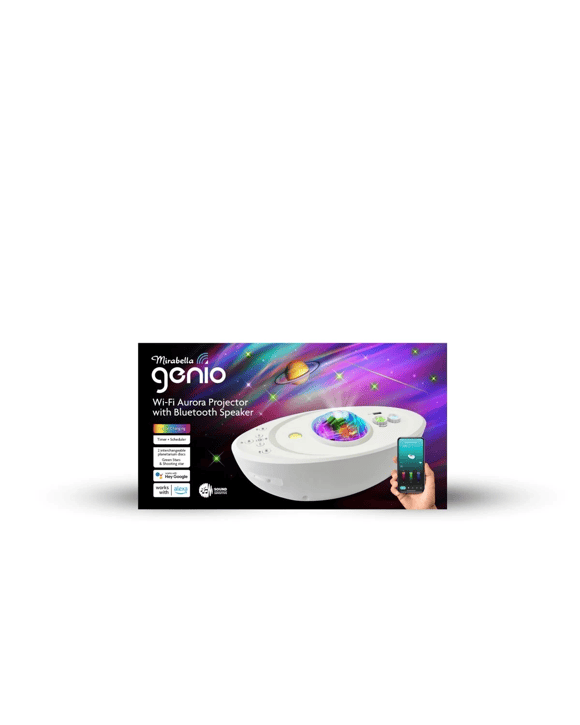 Mirabella Genio Wi-Fi Aurora Projector with Bluetooth Speaker