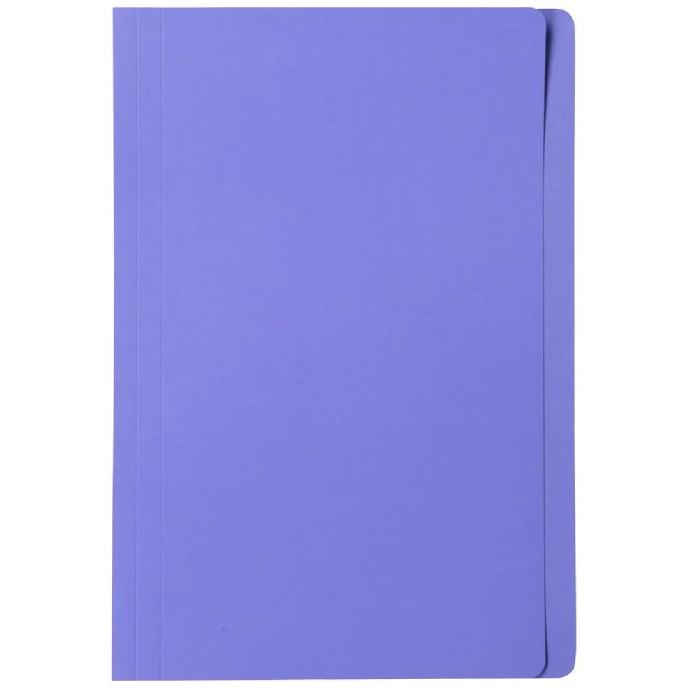 1 J.Burrows Manila Folder Foolscap Purple, 1 of 3