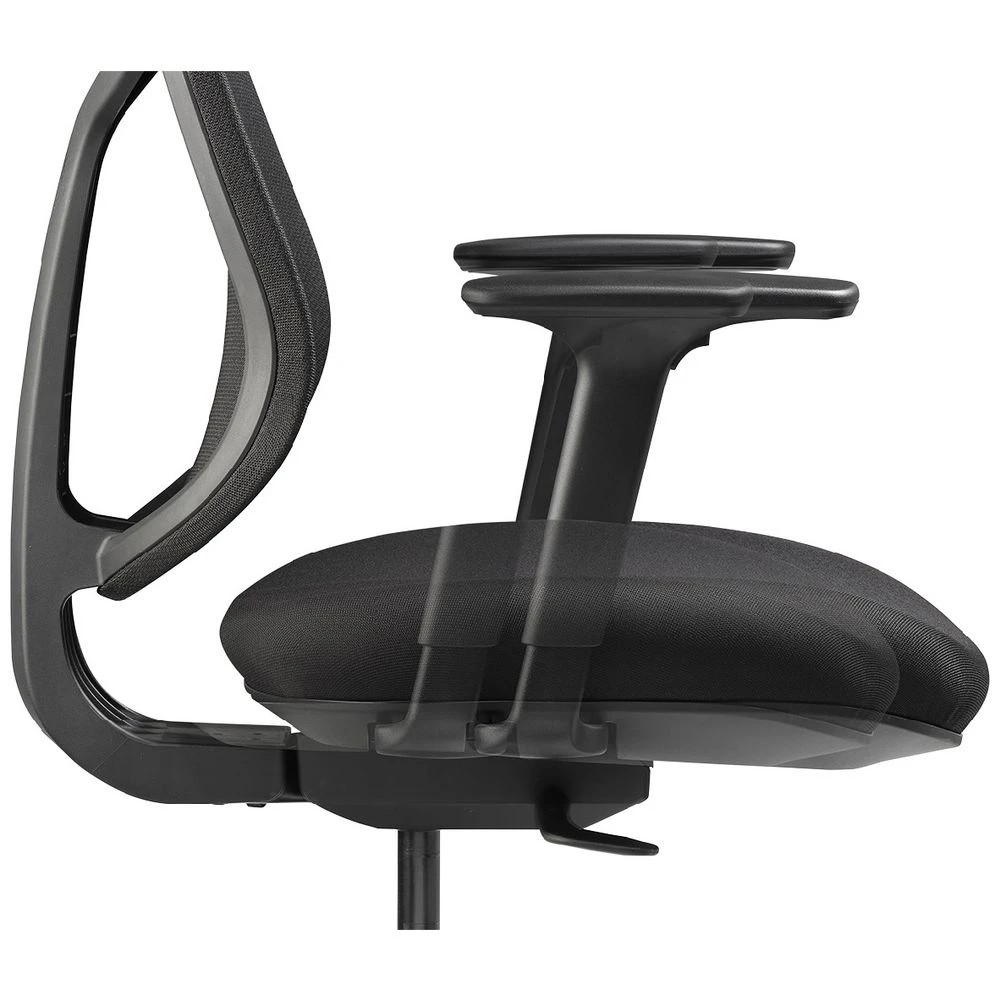10 Pago AirForm Synchro Ergonomic Chair w/ Headrest Black Ergonomic Chairs and Desk Chairs, 10 of 10