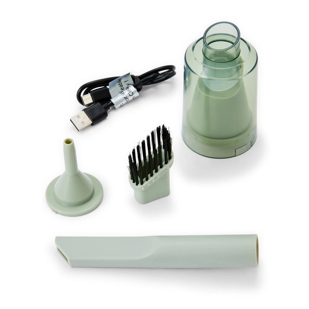 9 Mini Vacuum Cleaner - Green, 9 of 9
