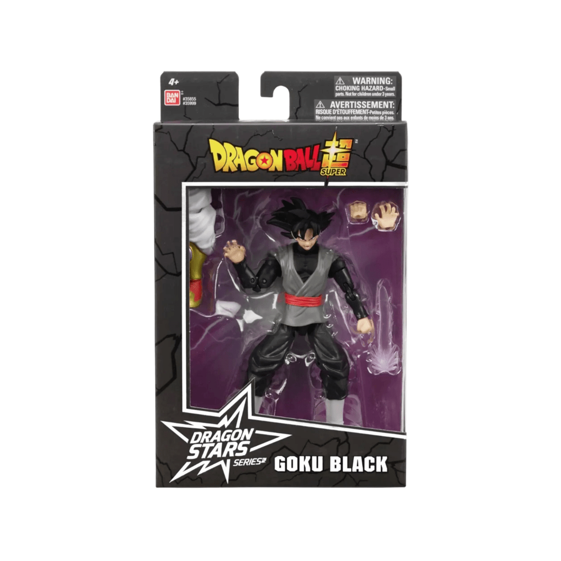 1 Bandai Dragon Ball Super Dragon Stars Goku Black Figure, 1 of 2