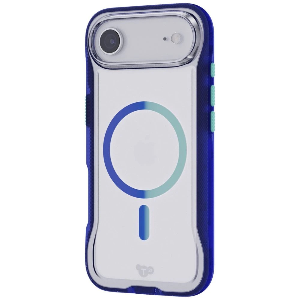 3 Tech21 EvoPro iPhone Air MagSafe Case Black/Green, 3 of 5