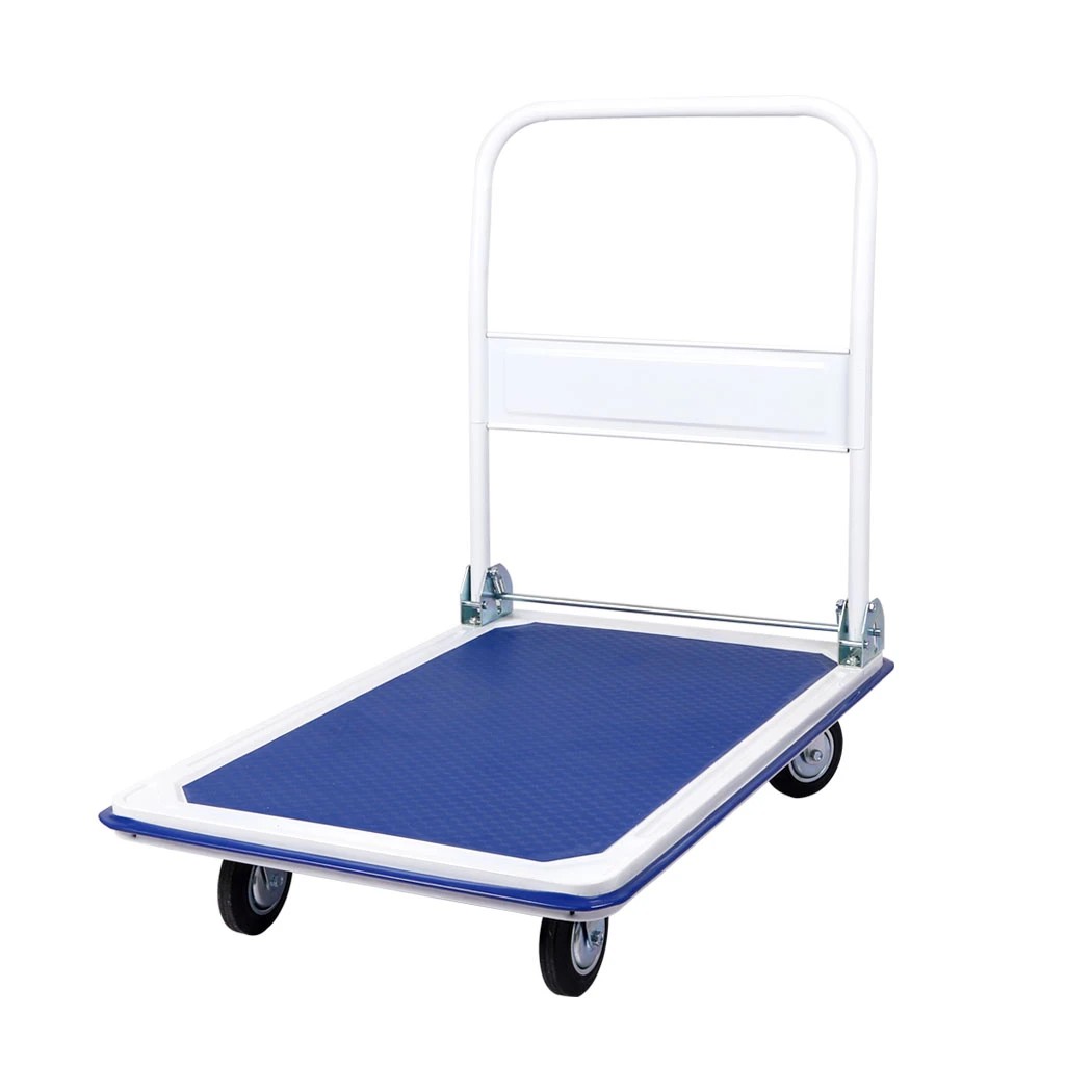1 Traderight Folding Platform Trolley 300kg Heavy Duty Hand Truck Cart, 1 of 7