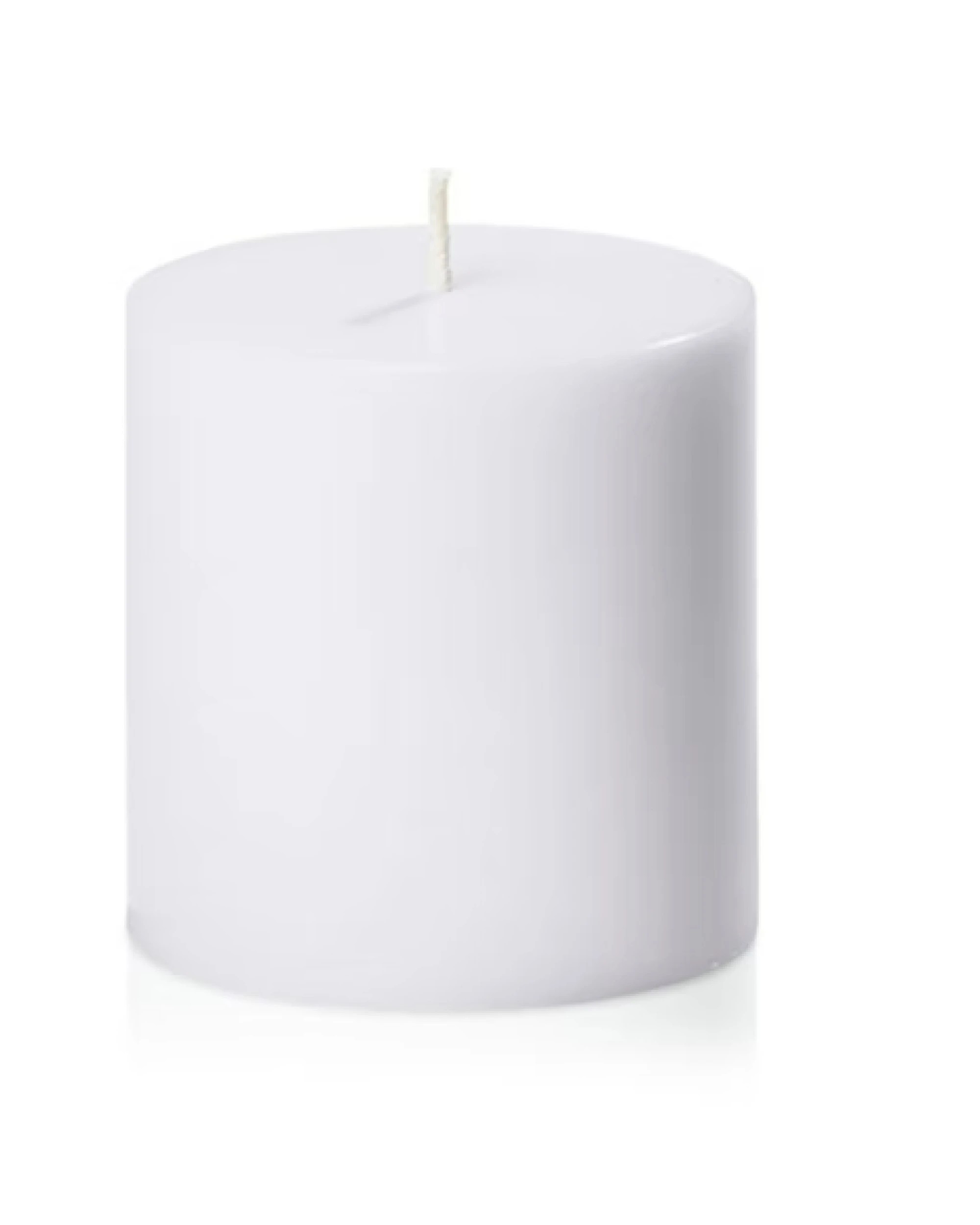 1 BR Home Pillar Candles, White, 36-Pack, Unscented, Lead-Free, 51 Hours Burn Time, 1 of 2