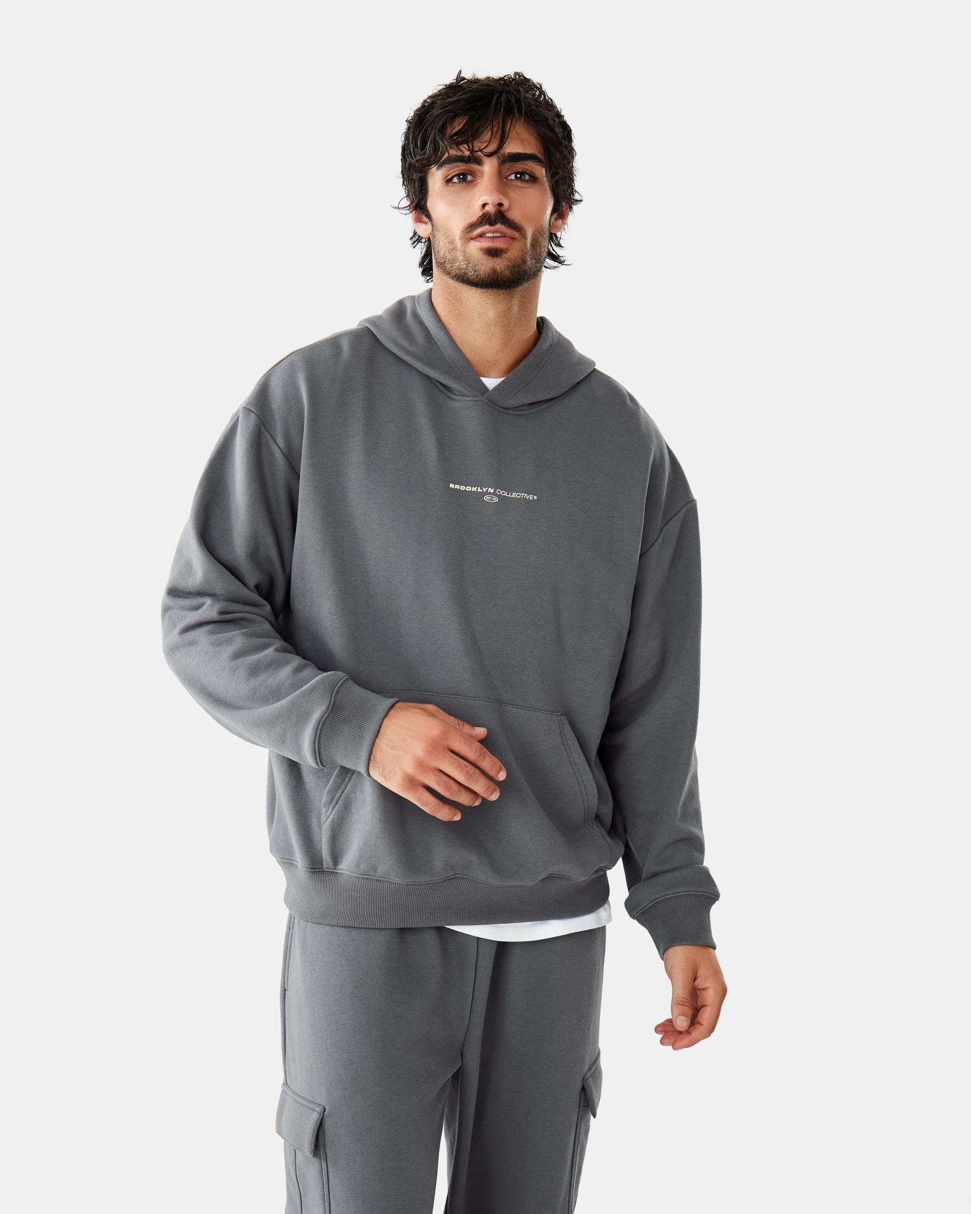 10 Terry Boxy Print Hoodie Gry Create, 10 of 10