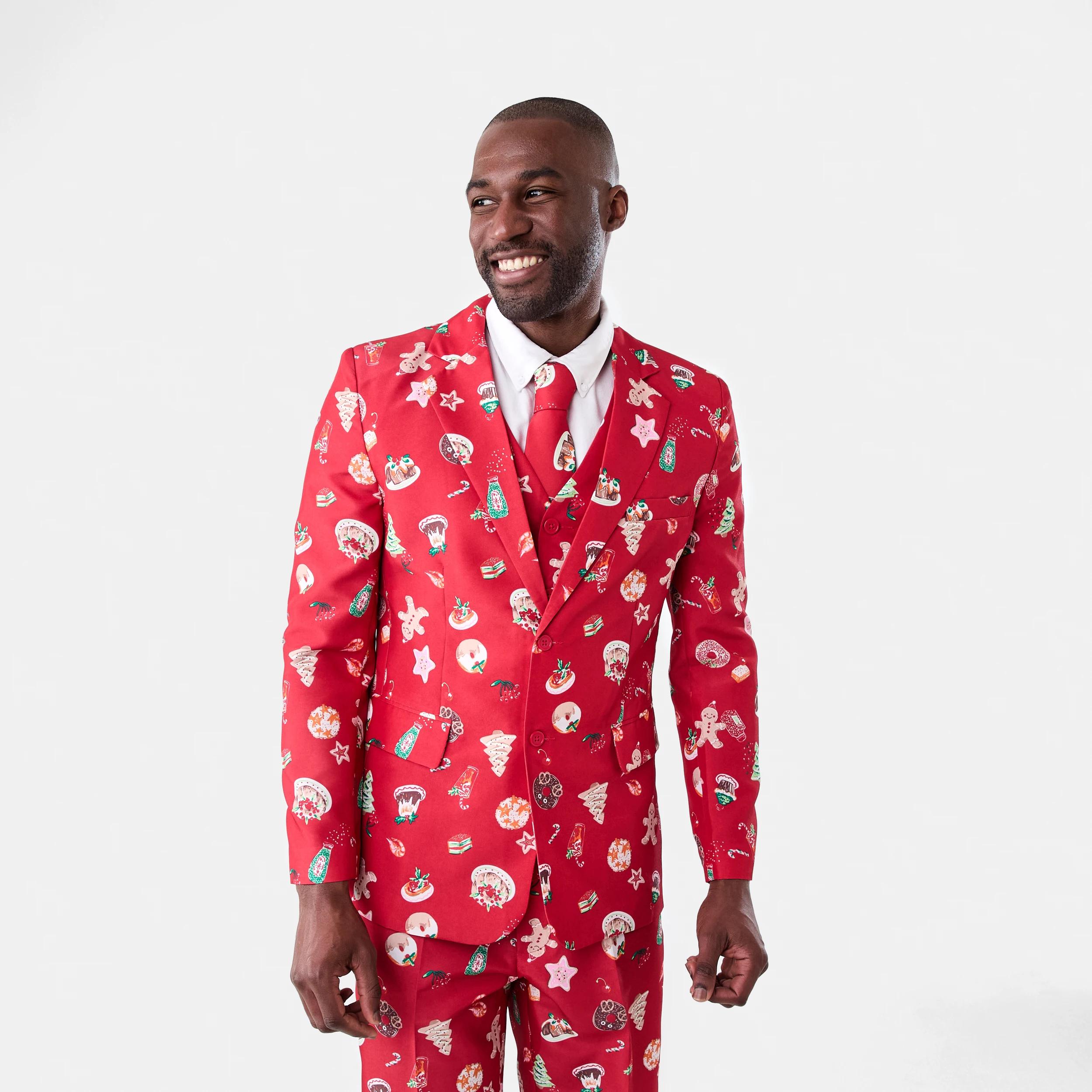 1 Christmas Jacket Red Xmas, 1 of 8