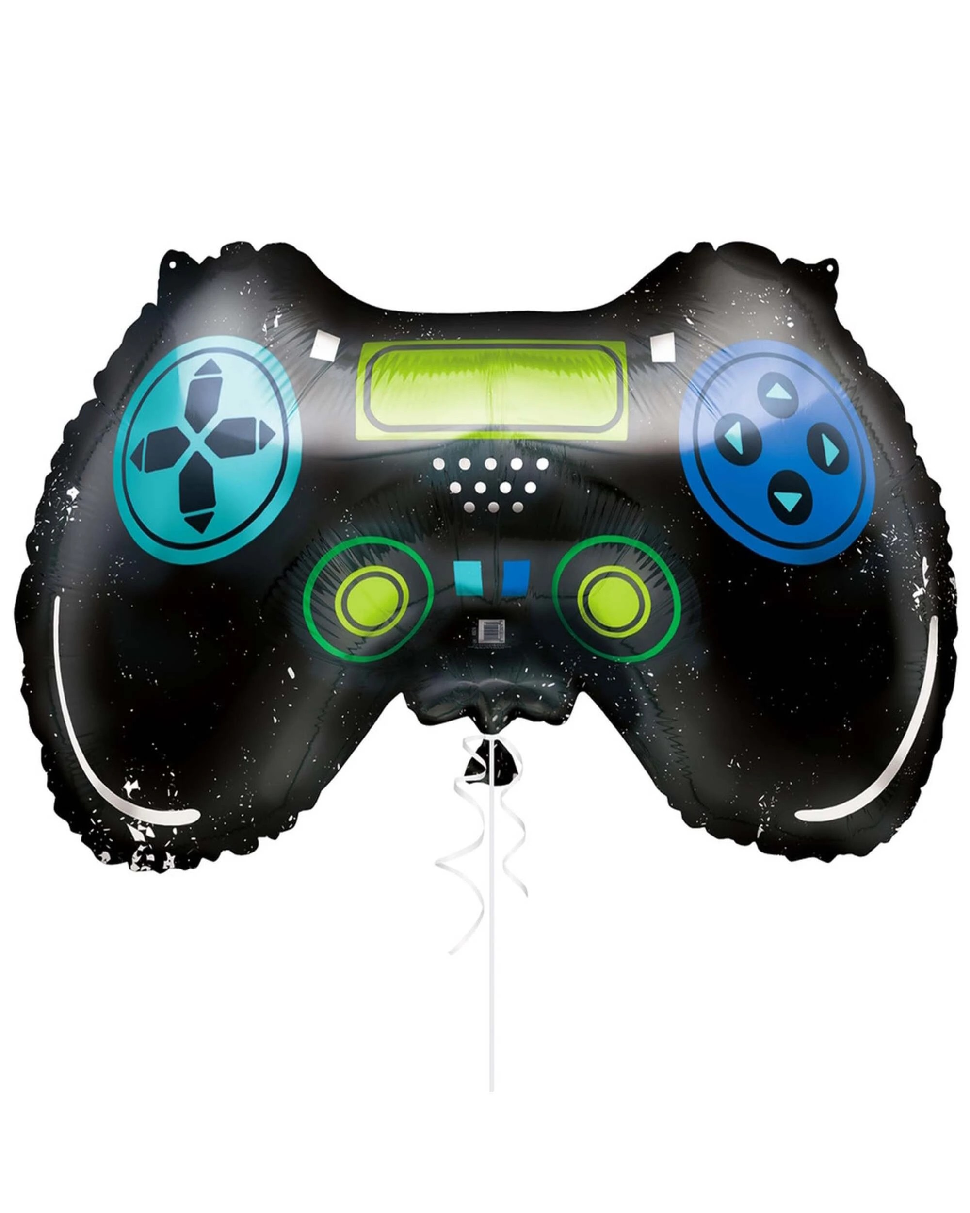 1 Unique Gamer Birthday Supershape Helium Foil Balloon 45cm - Black, 1 of 1