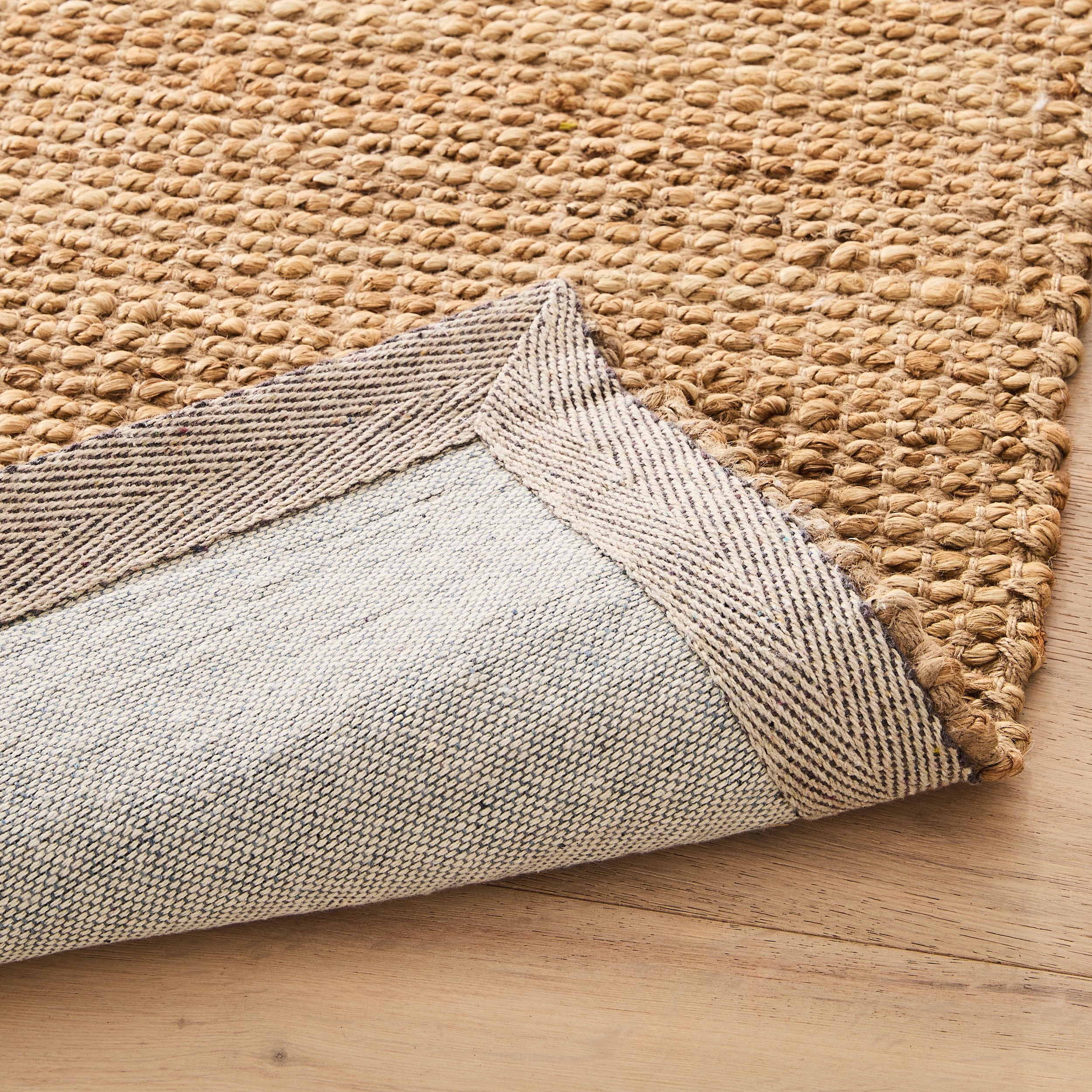 3 Indi Jute Rug - Brown, Large - 235cm x 160cm, 3 of 6