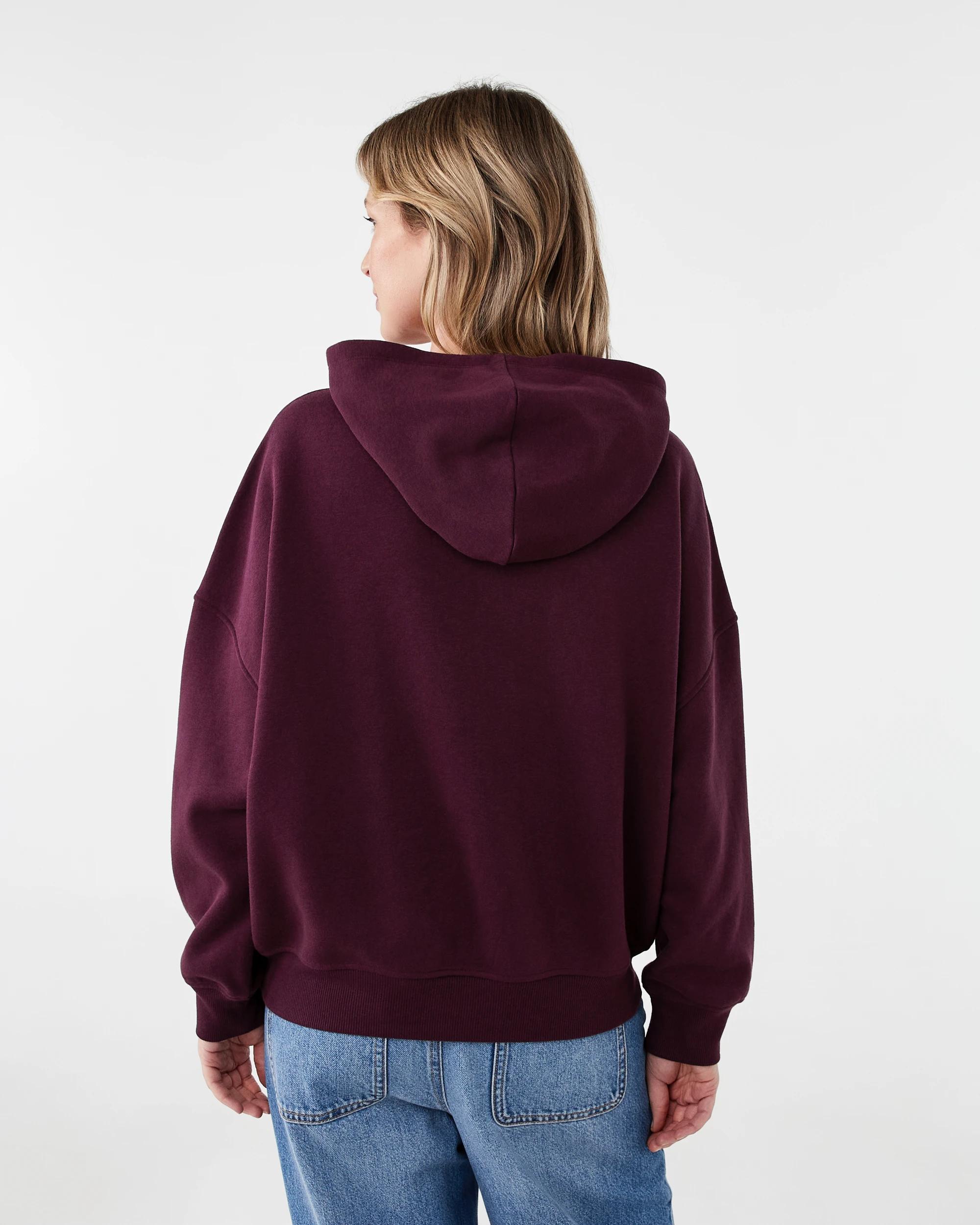 3 Everyday Hoodie Plum Jam, 3 of 6