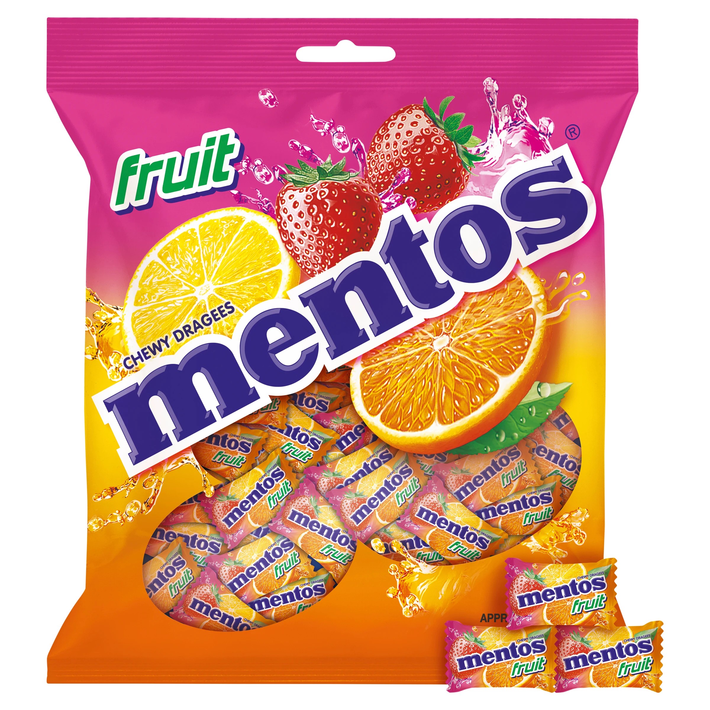 1 Mentos Fruit Bag 405g, 1 of 4