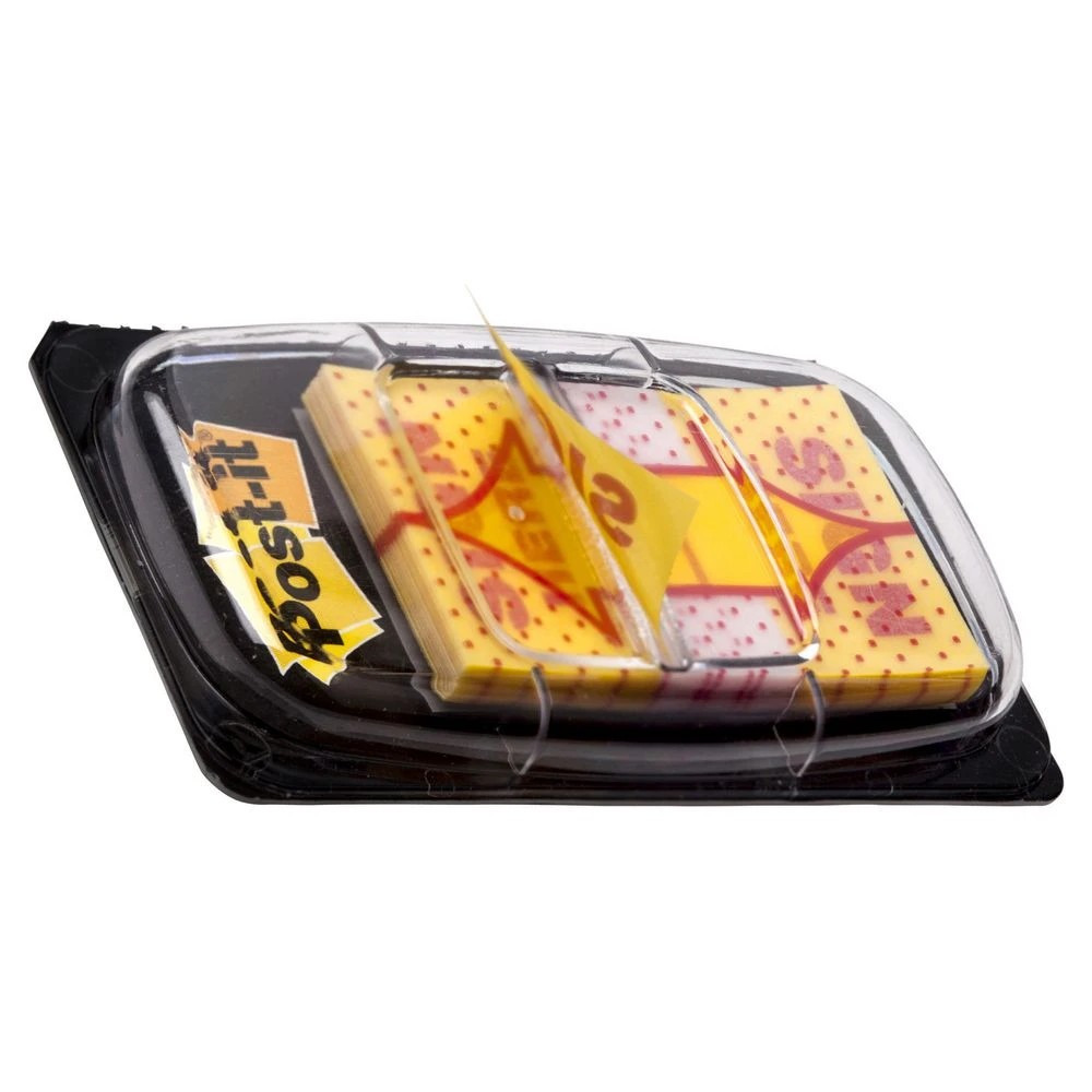 4 Post-it Flags Sign Here 25x43mm Yellow 2 Pack, 4 of 4