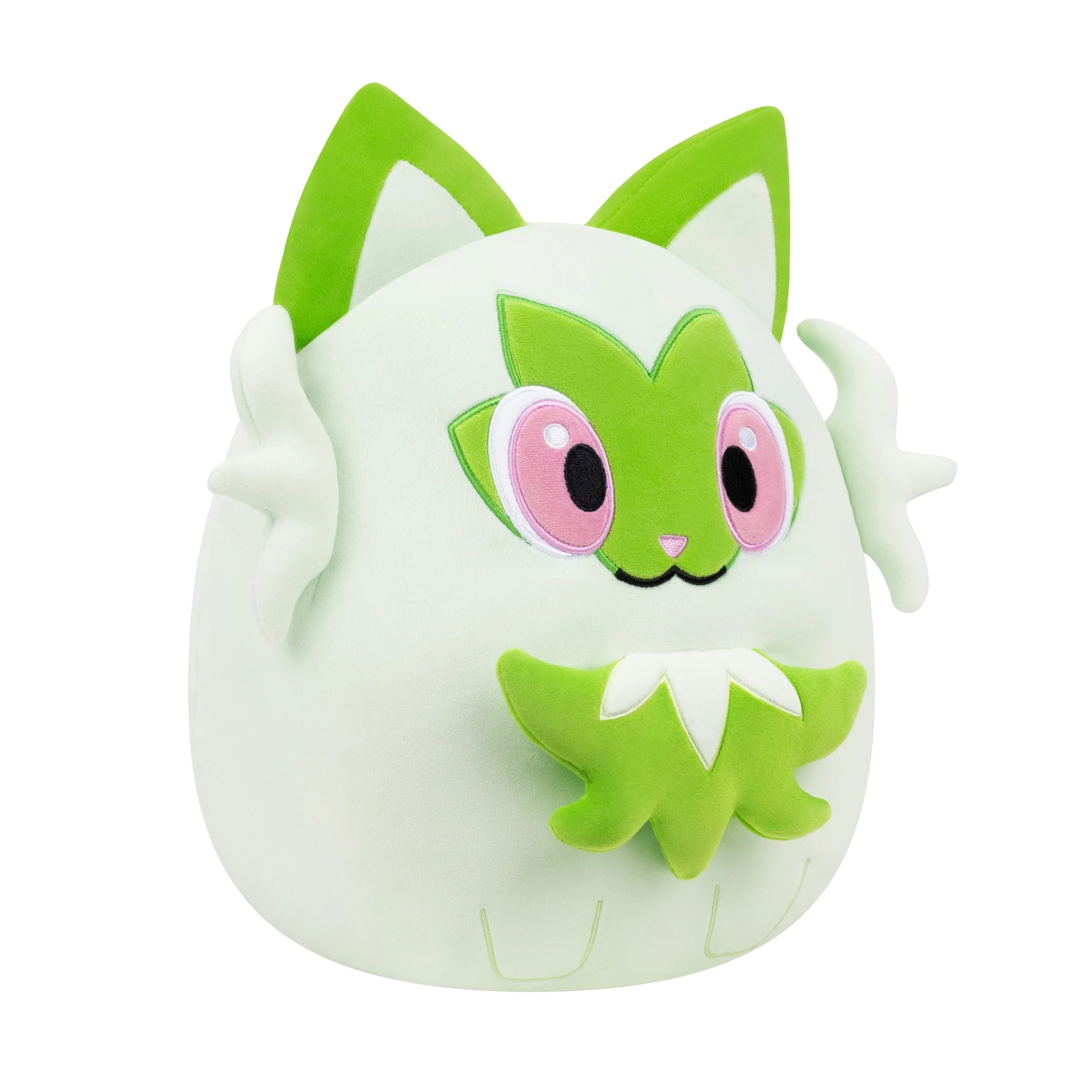 4 25cm Squishmallows Pokemon Sprigatito Plush Toy, 4 of 5