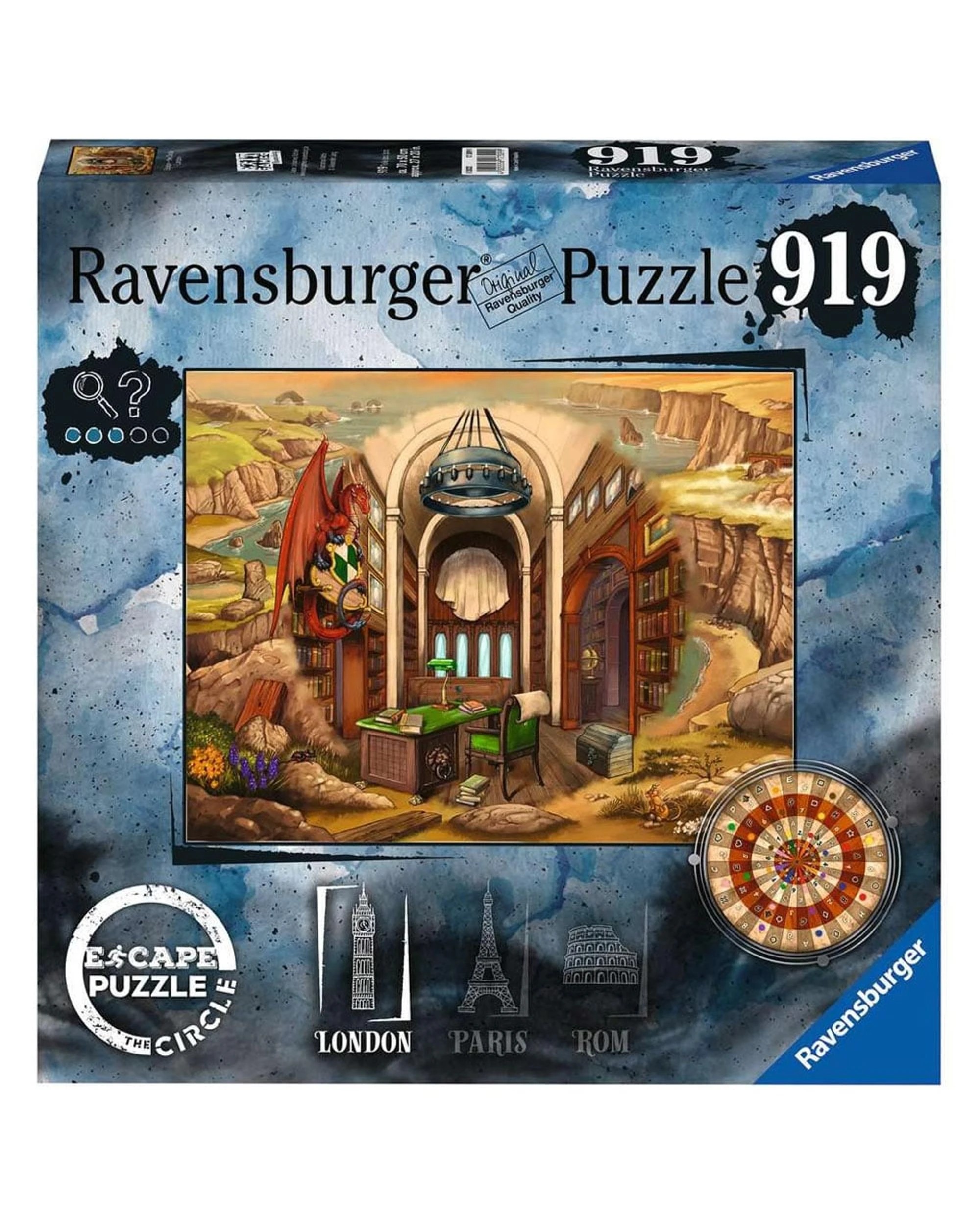1 Ravensburger Escape The Circle London 919 Piece Puzzle, 1 of 1