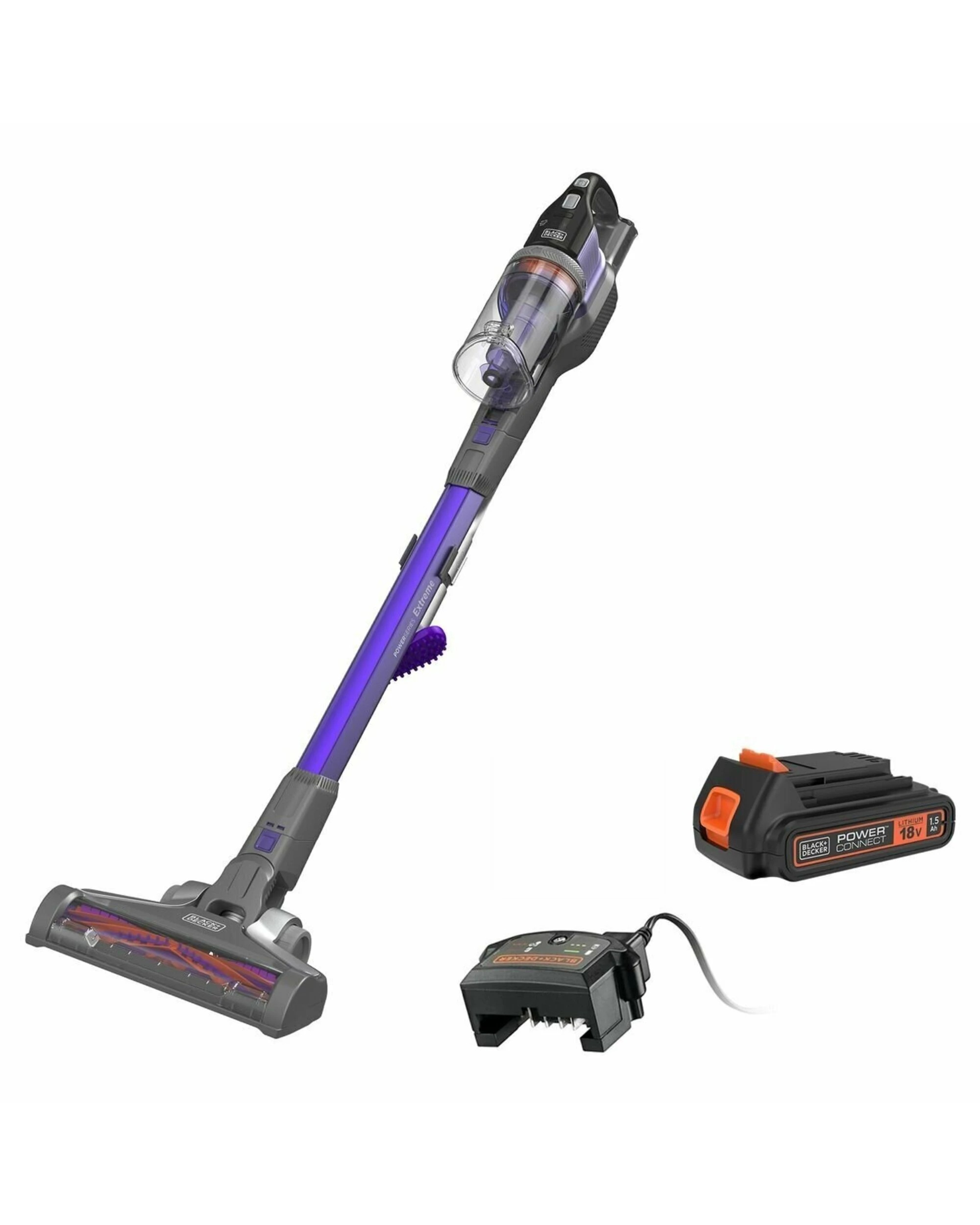 1 Black & Decker 18V 4-in-1 Cordless PowerSeries Extreme Pet Vacuum Cleaner, 1 of 5