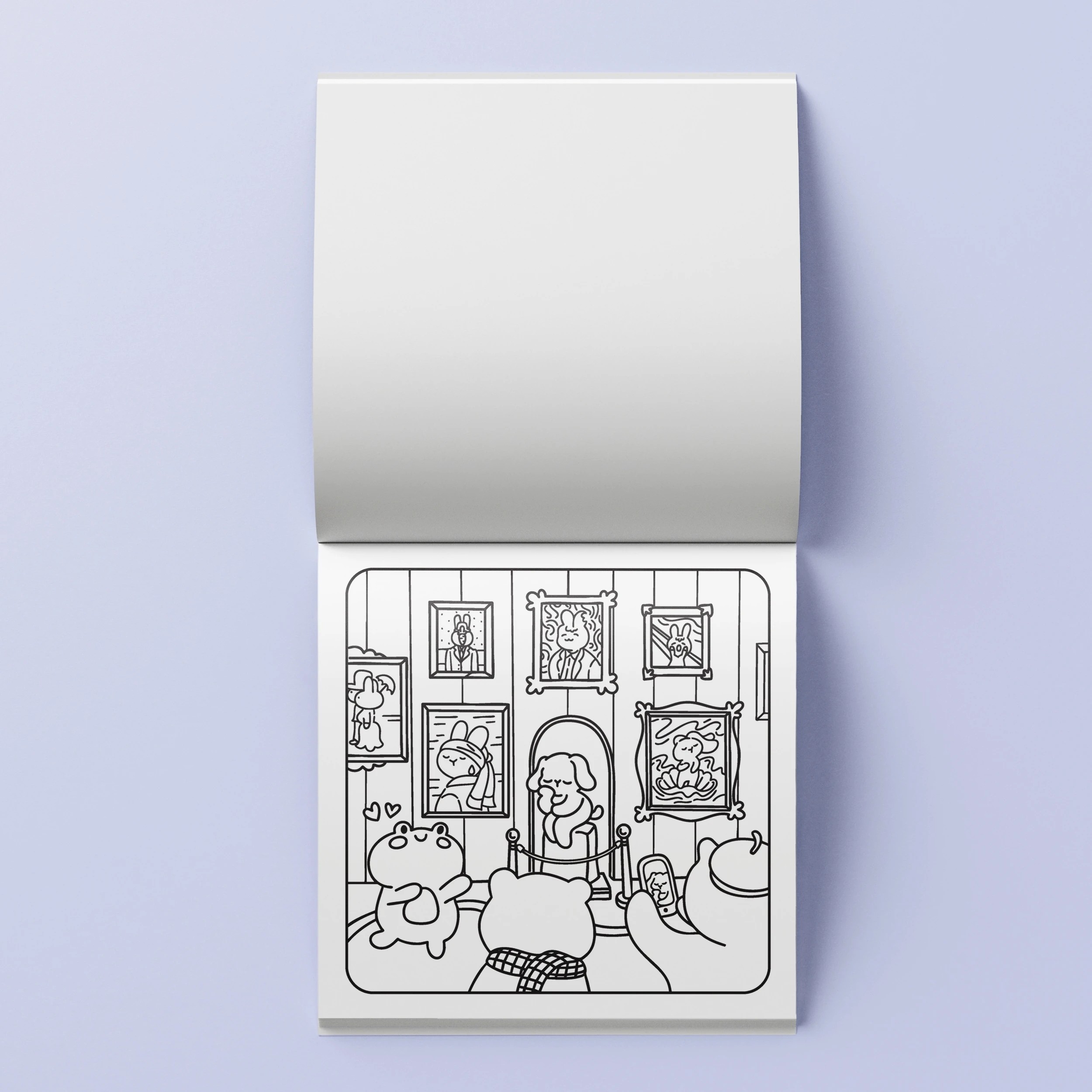 5 Art Maker Cosy Colouring Art Kit: Around Town - Book, 5 of 5