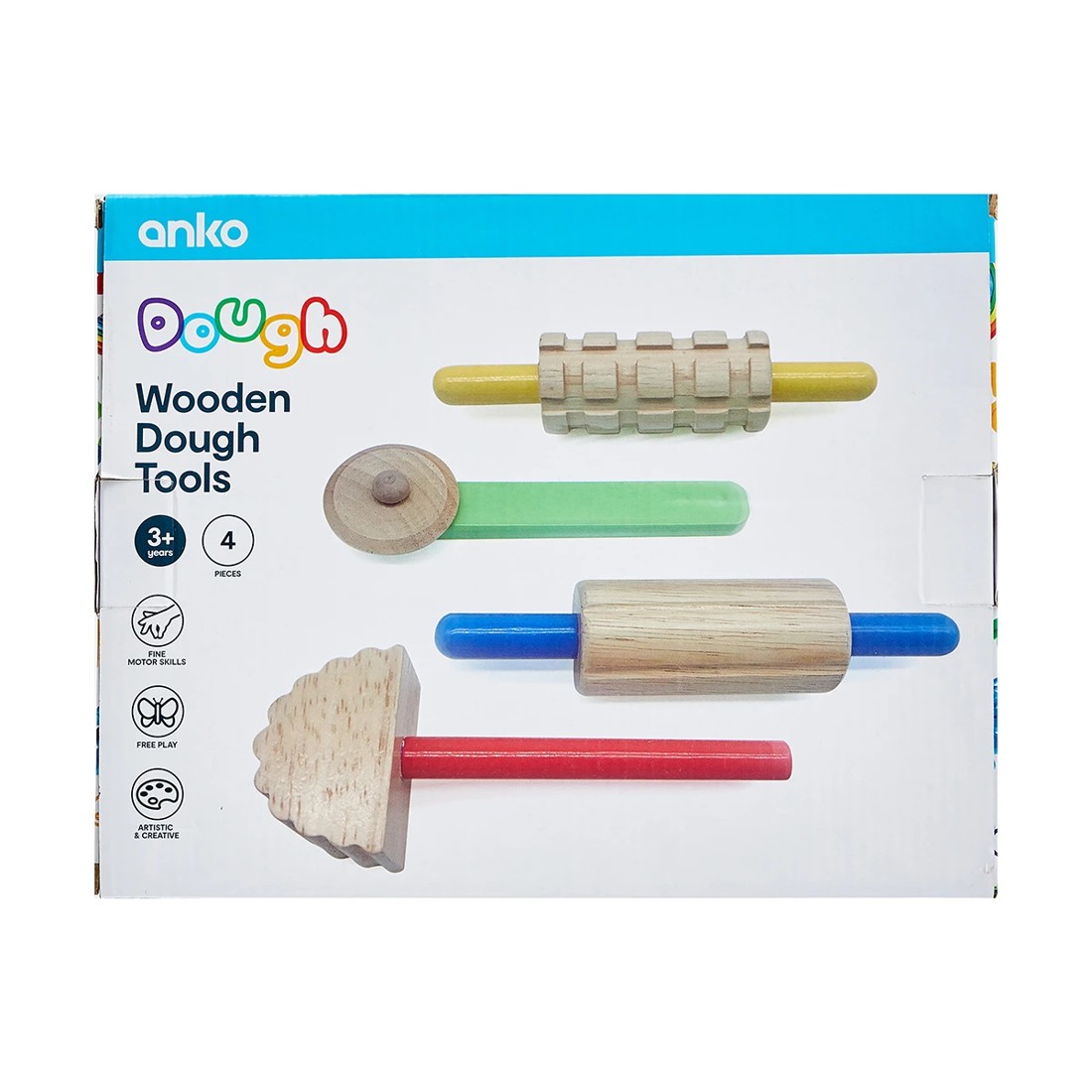 9 4 Piece Wooden Dough Tools, 9 of 9