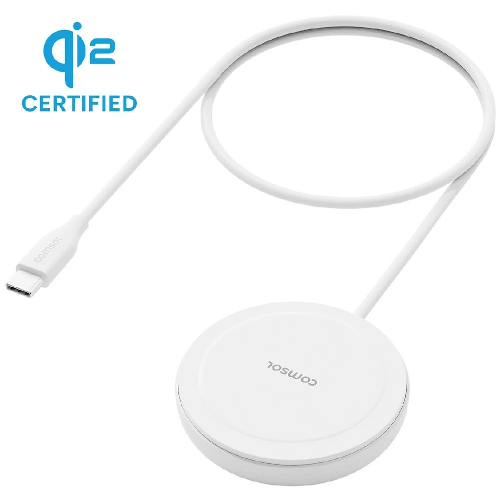 6 Comsol Qi2 Magnetic Charging Pad White, 6 of 6