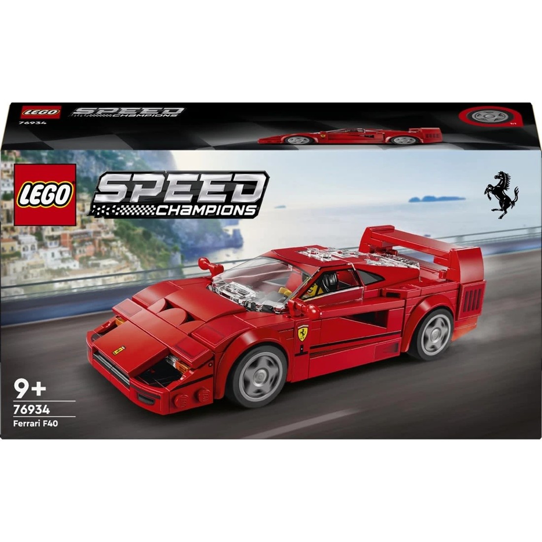 1 LEGO Speed Champions Ferrari F40 Supercar Vehicle 76934, 1 of 10