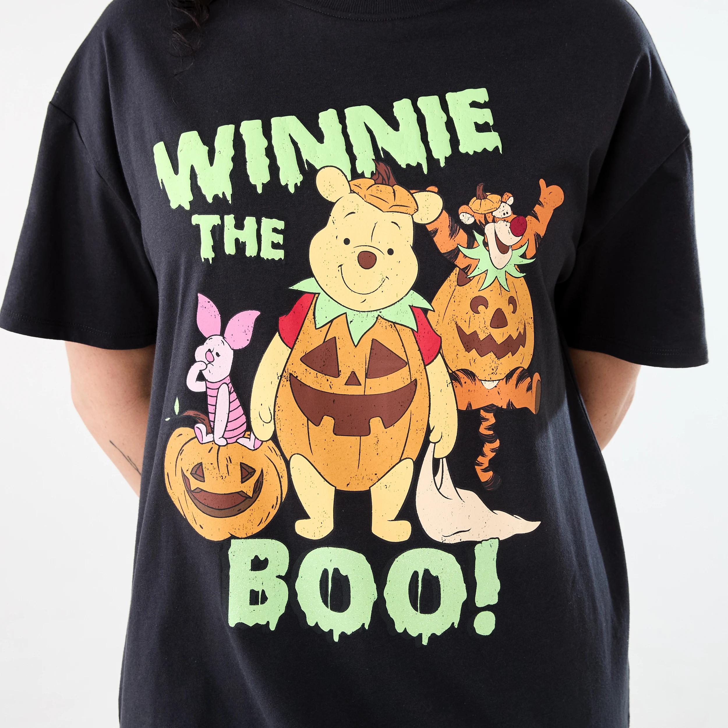 5 Winnie the Pooh License Halloween Short Sleeve T-shirt WINNIE BOO DEEP GREY, 5 of 5