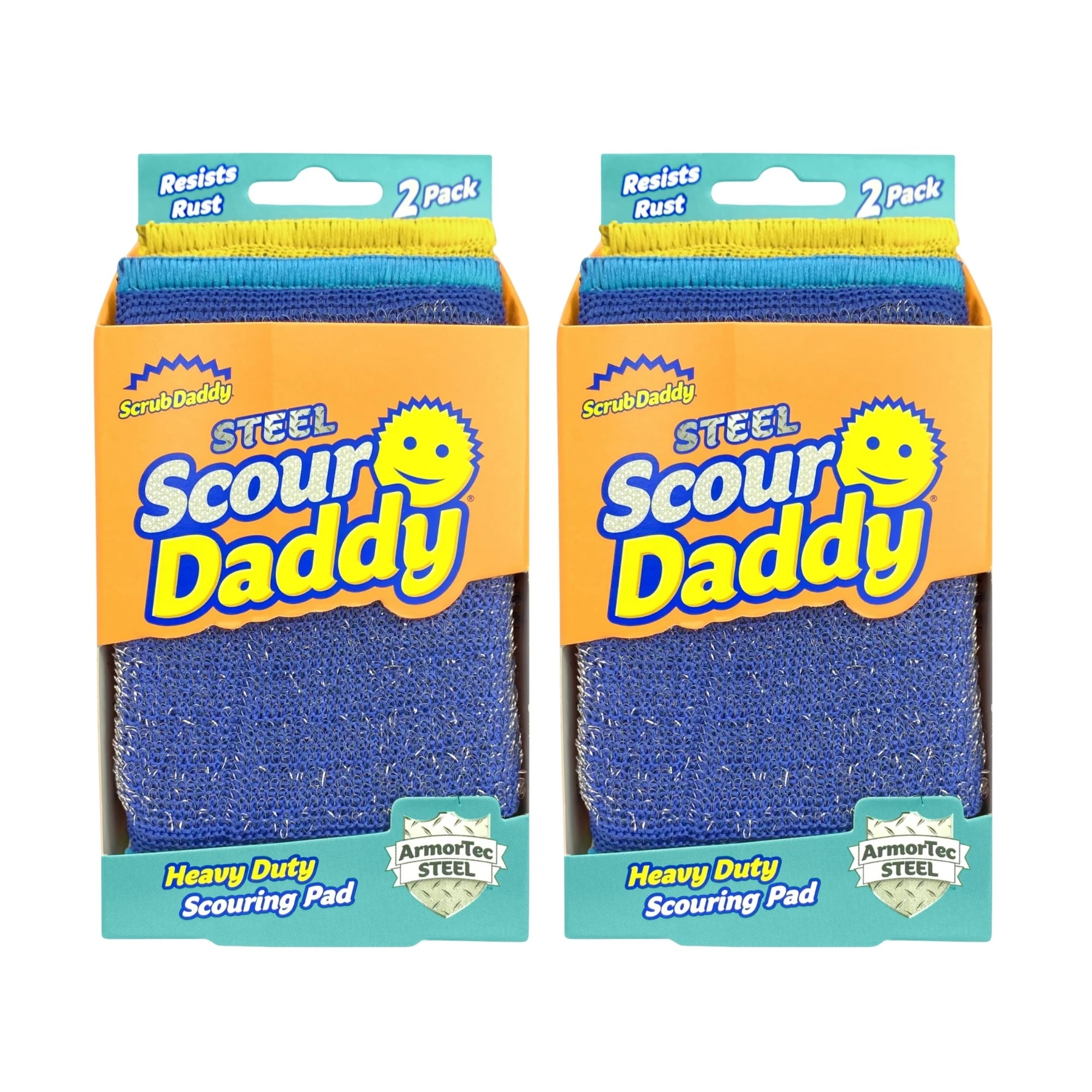 1 Scrub Daddy Scour Daddy Steel 2pk x2, 1 of 1