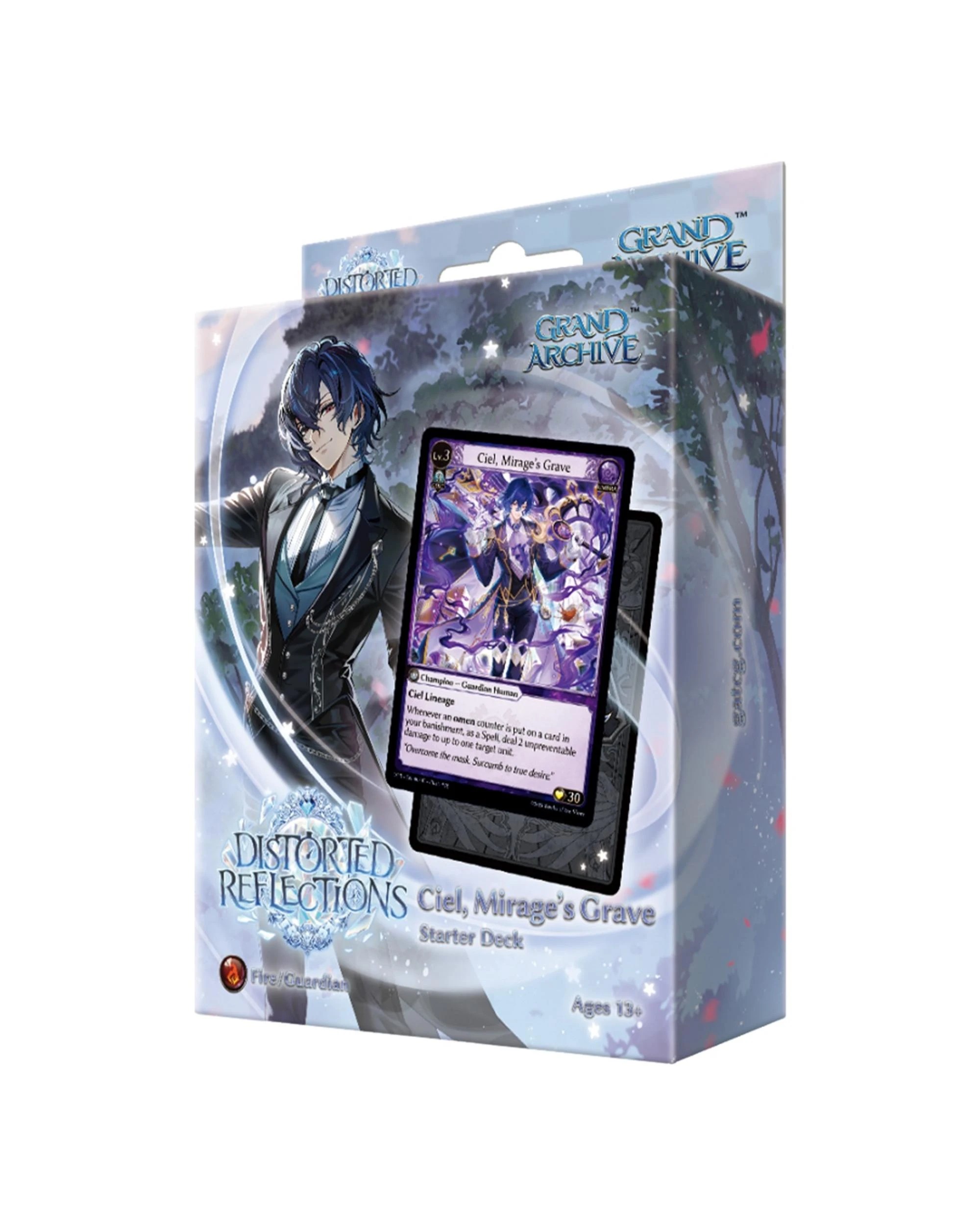 1 Weebs of the Shore LLC Grand Archive TCG: Distorted Reflections Starter Deck - Ciel, Mirage's Grave, 1 of 1