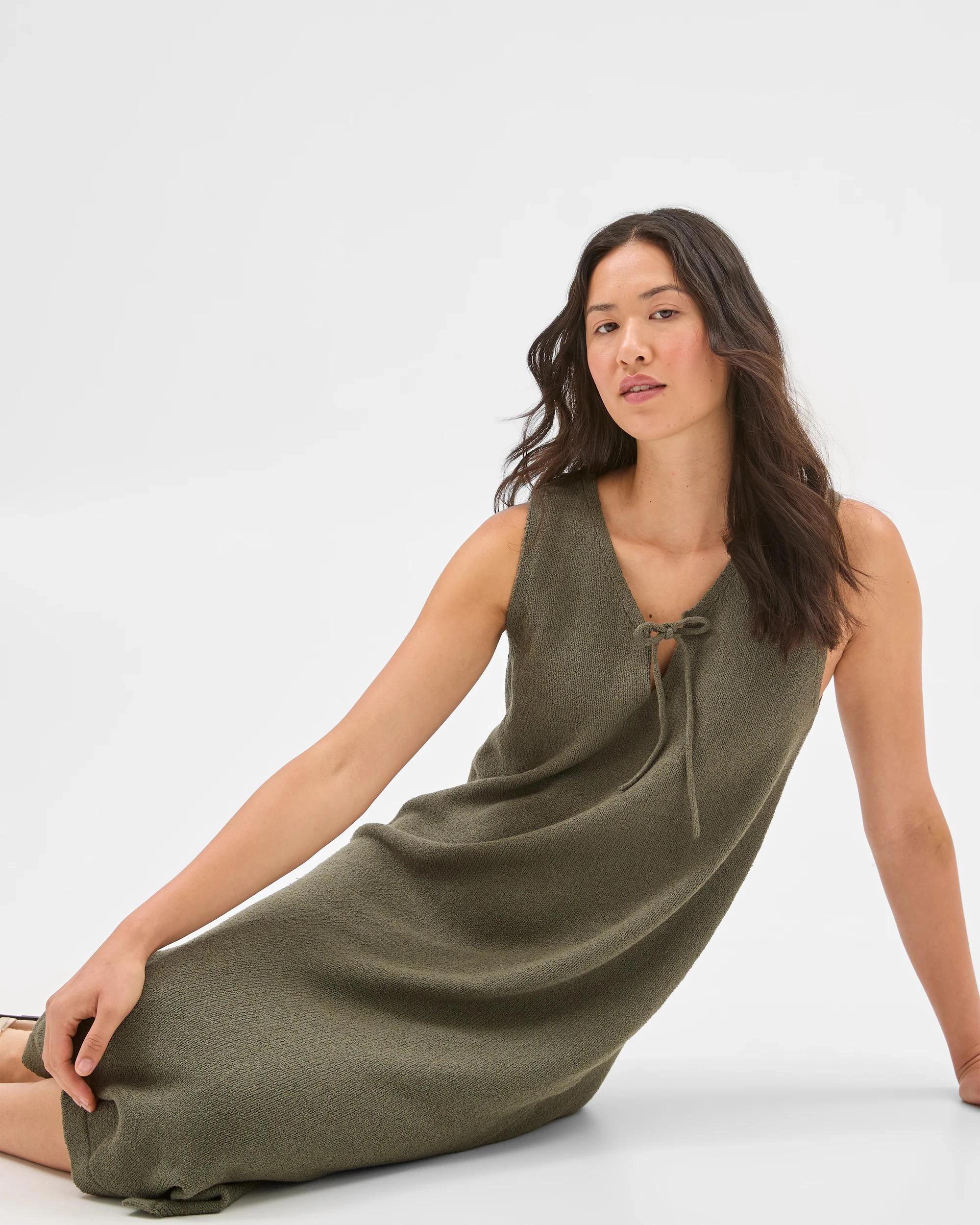 6 Target Australian Cotton Blend Boucle Knit Midi Dress WILLOW, 6 of 6