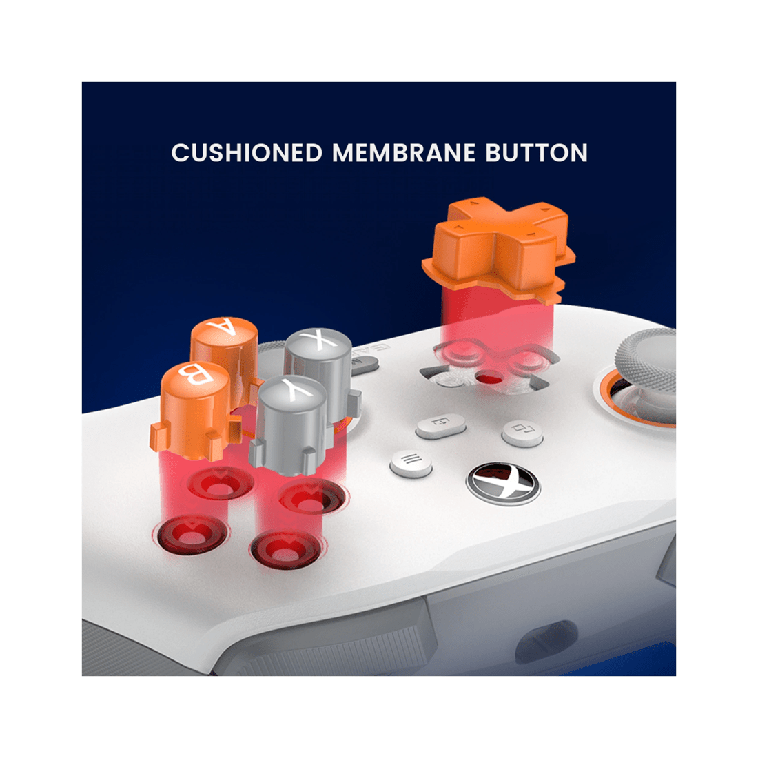 8 Gamesir Wired Gaming Controller Xbox PC Controller USB-C Game Controller - White, 8 of 9