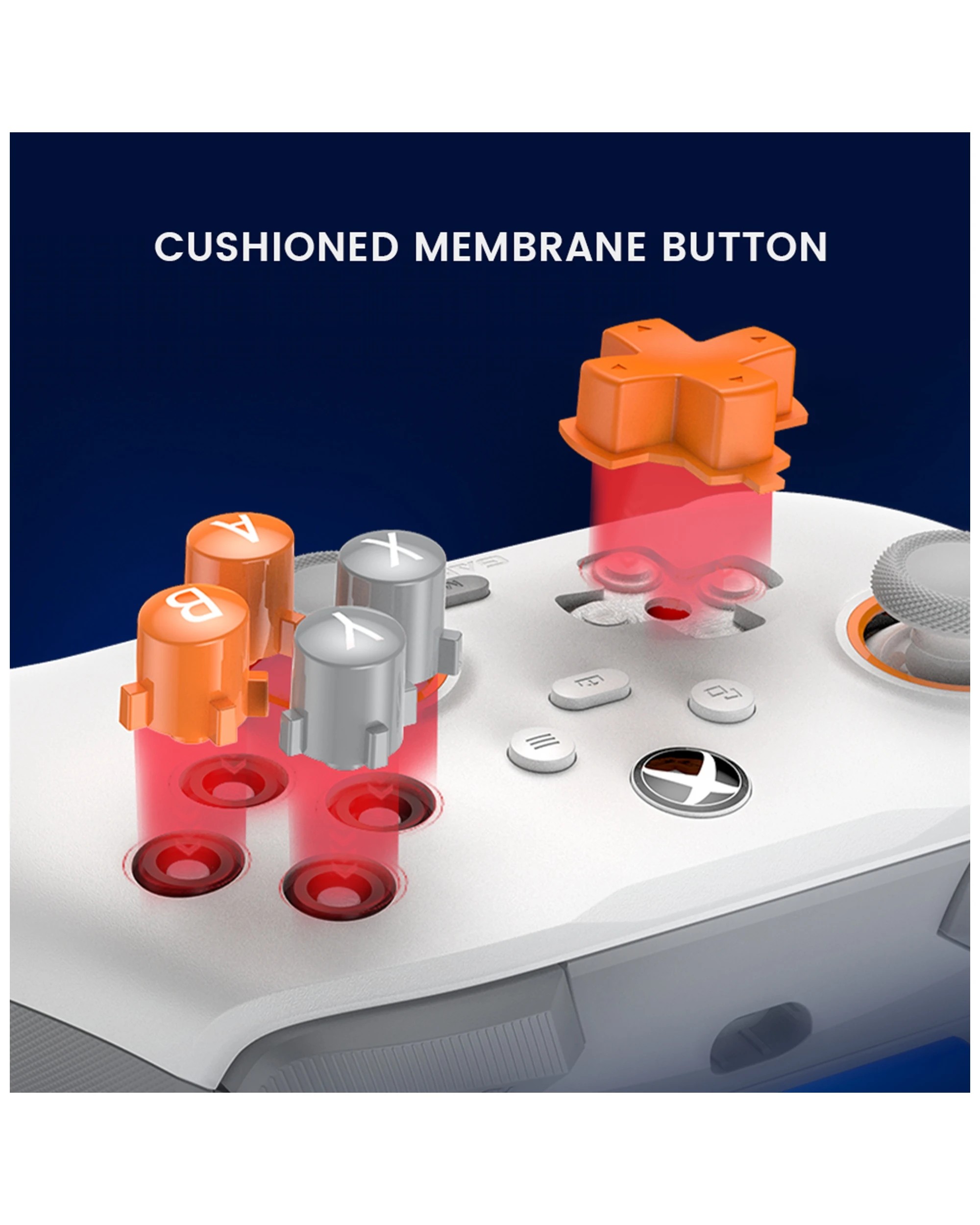 8 Gamesir Wired Gaming Controller Xbox PC Controller USB-C Game Controller - White, 8 of 9